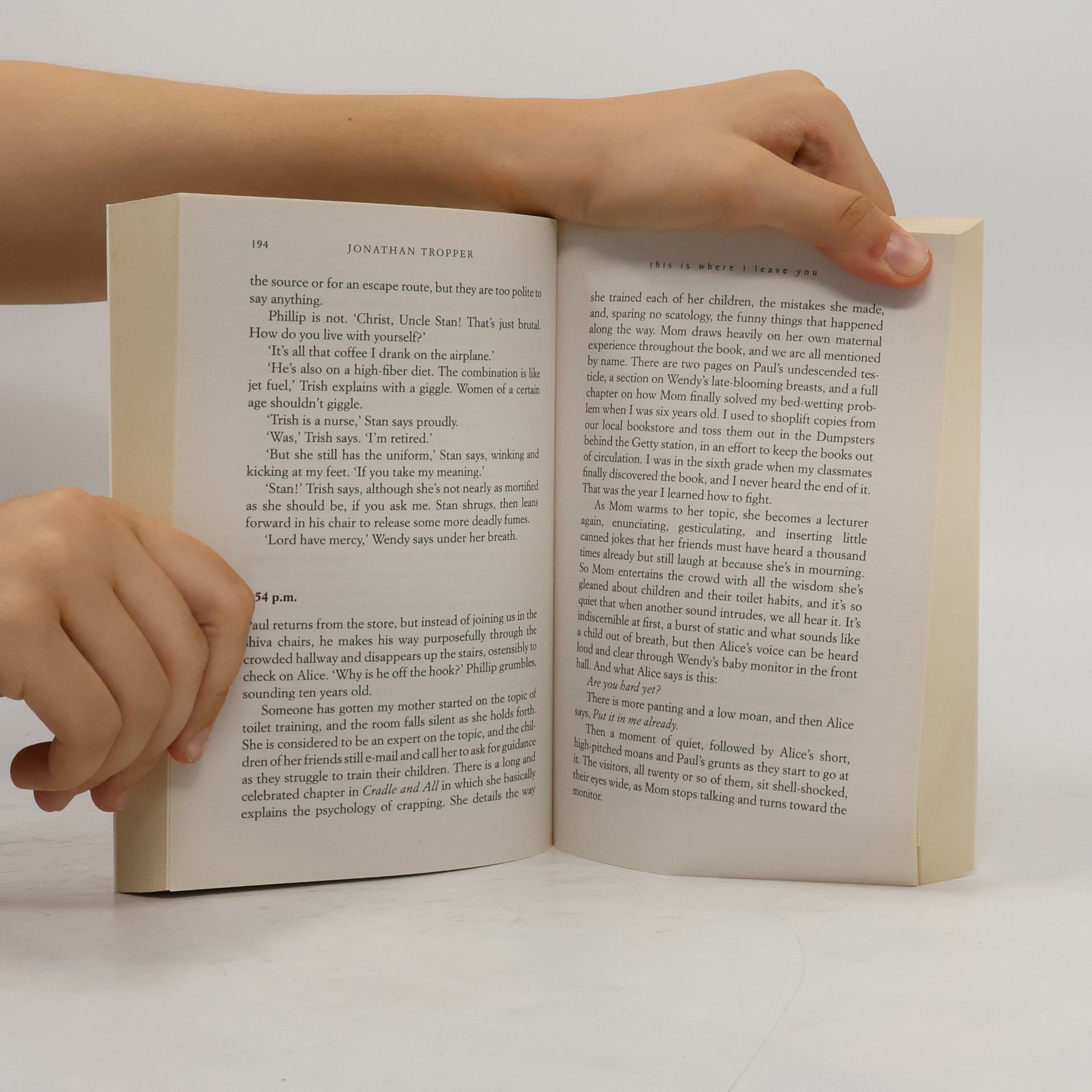 Jonathan Tropper This Is Where I Leave You. Sieben verdammt lange Tage, englische Ausgabe