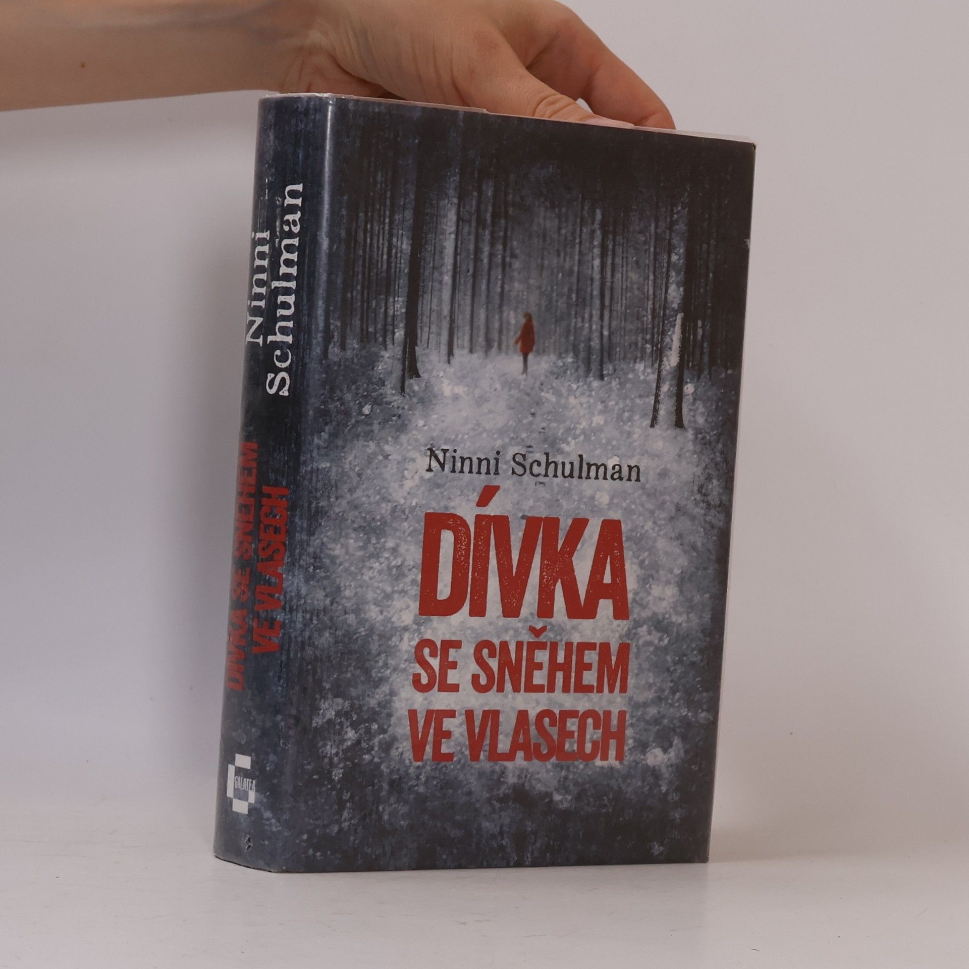 Ninni Schulman Dívka se sněhem ve vlasech