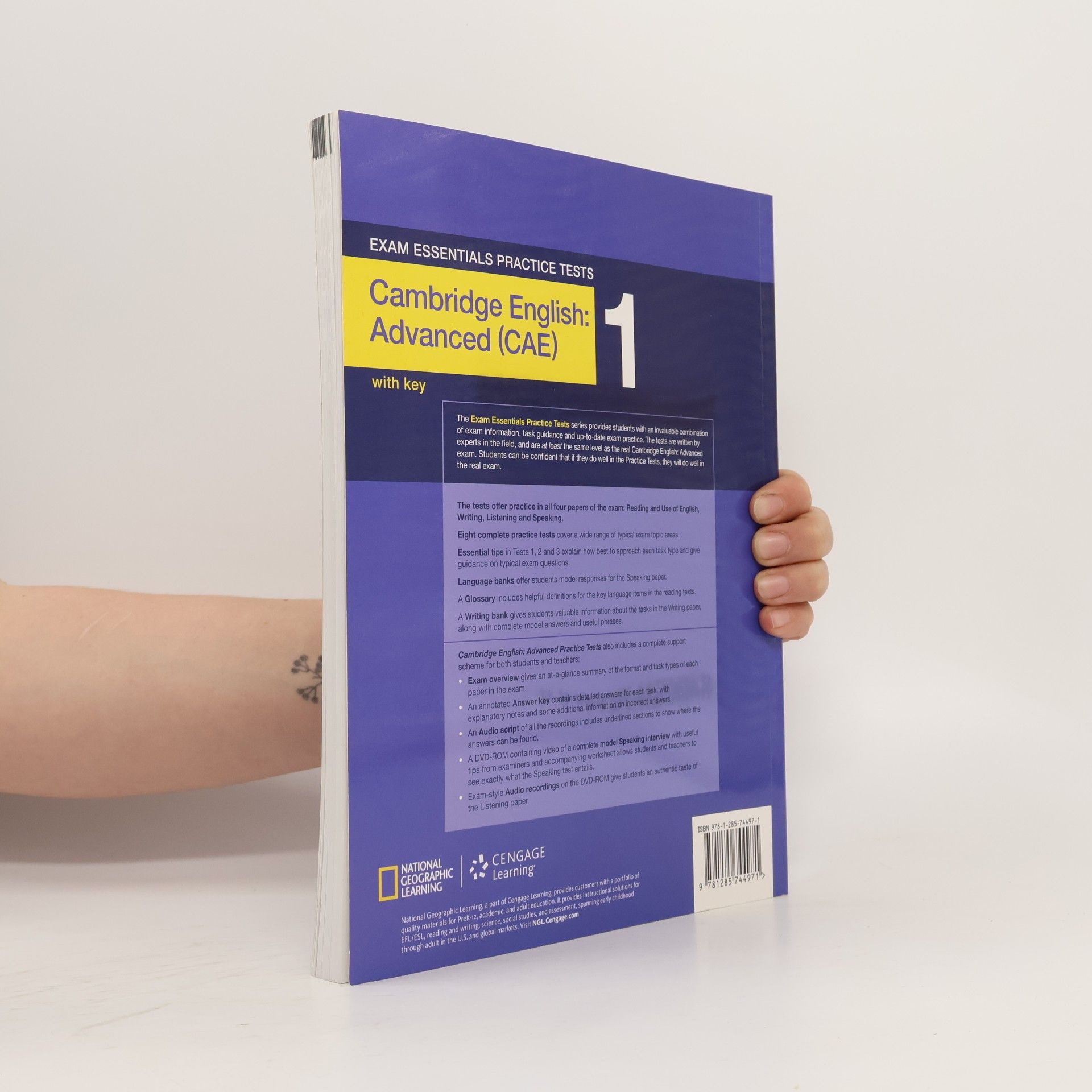 AA.VV. Exam Essentials Practice Tests: Cambridge English: Advanced (CAE) 1 with DVD-ROM with Key