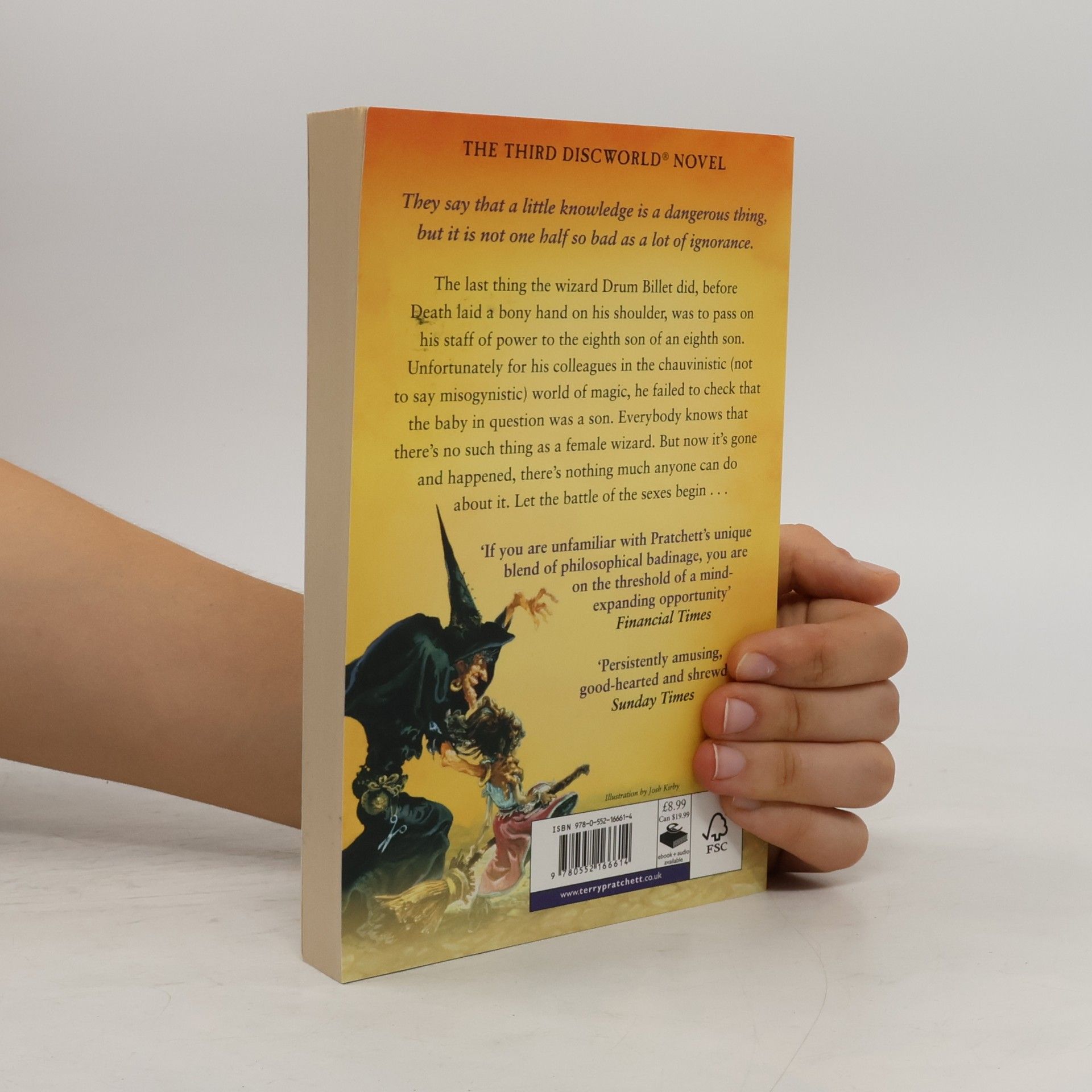 Terry Pratchett Equal rites. A Discworld novel