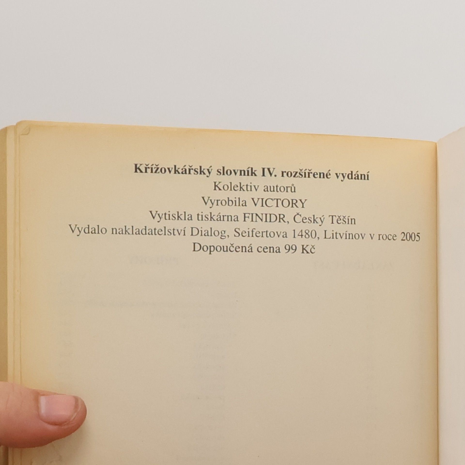 Autorenkollektiv Křížovkářský slovník