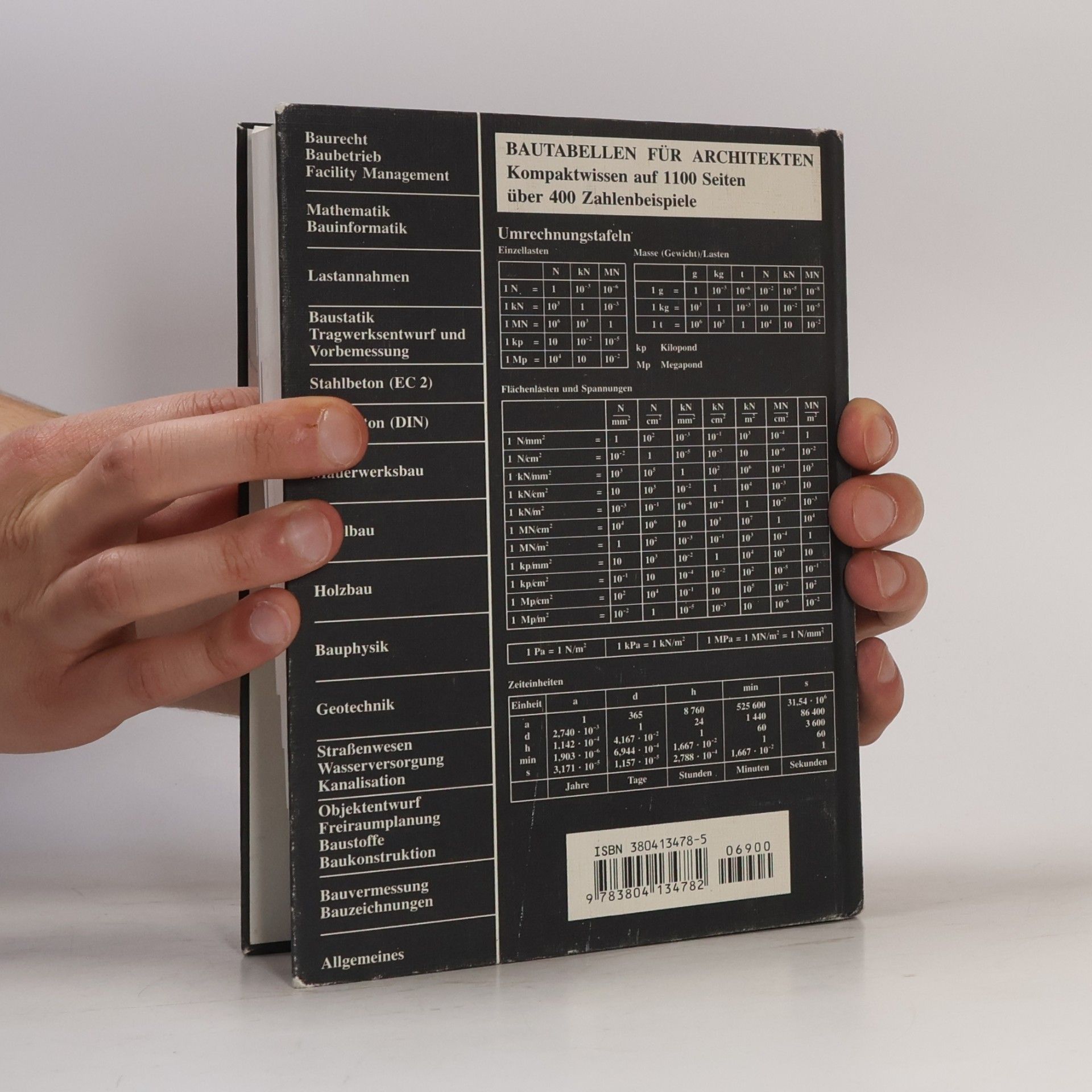 Klaus-Jürgen Schneider Werner Ingenieur-Texte - 41: Bautabellen für Architekten
