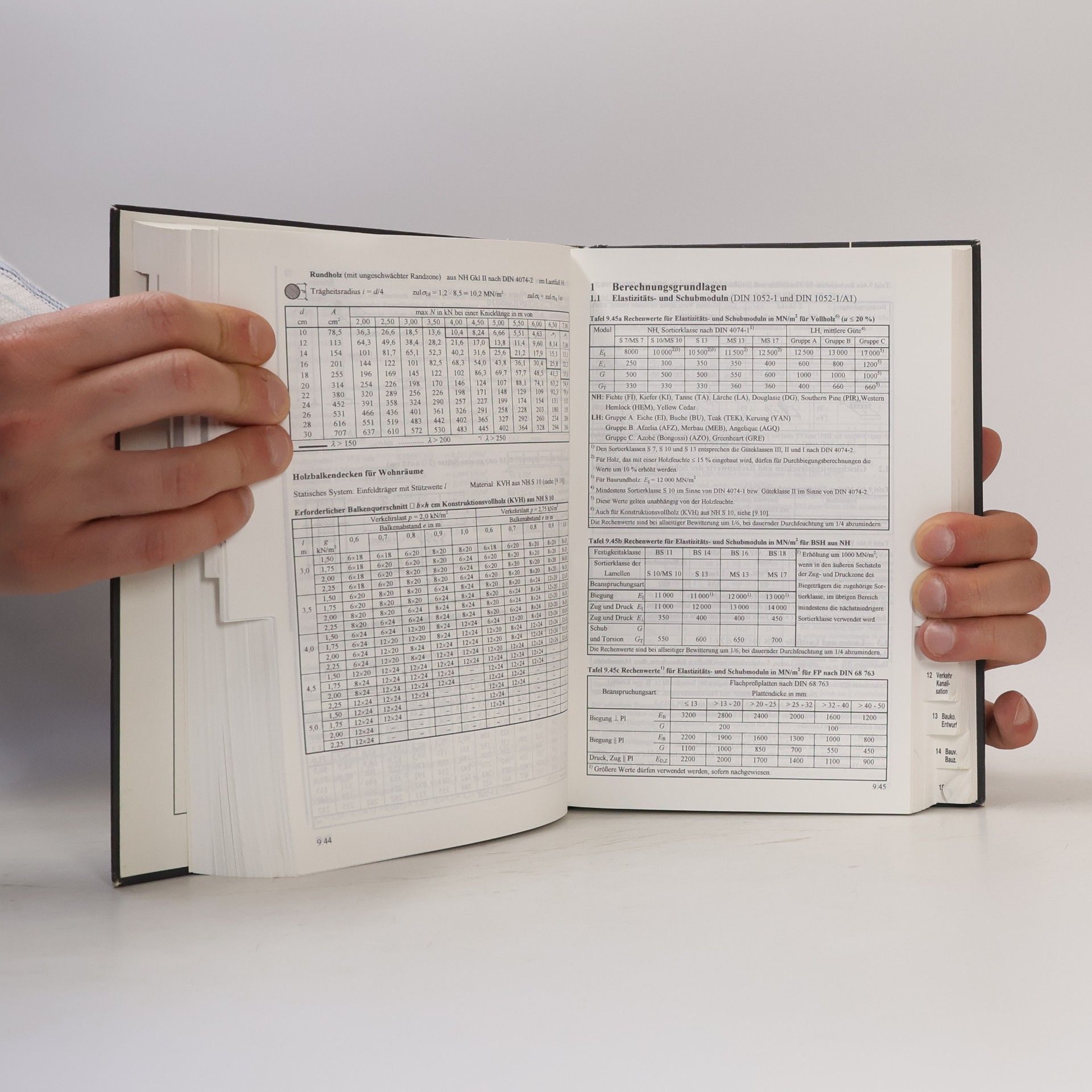 Klaus-Jürgen Schneider Werner Ingenieur-Texte - 41: Bautabellen für Architekten