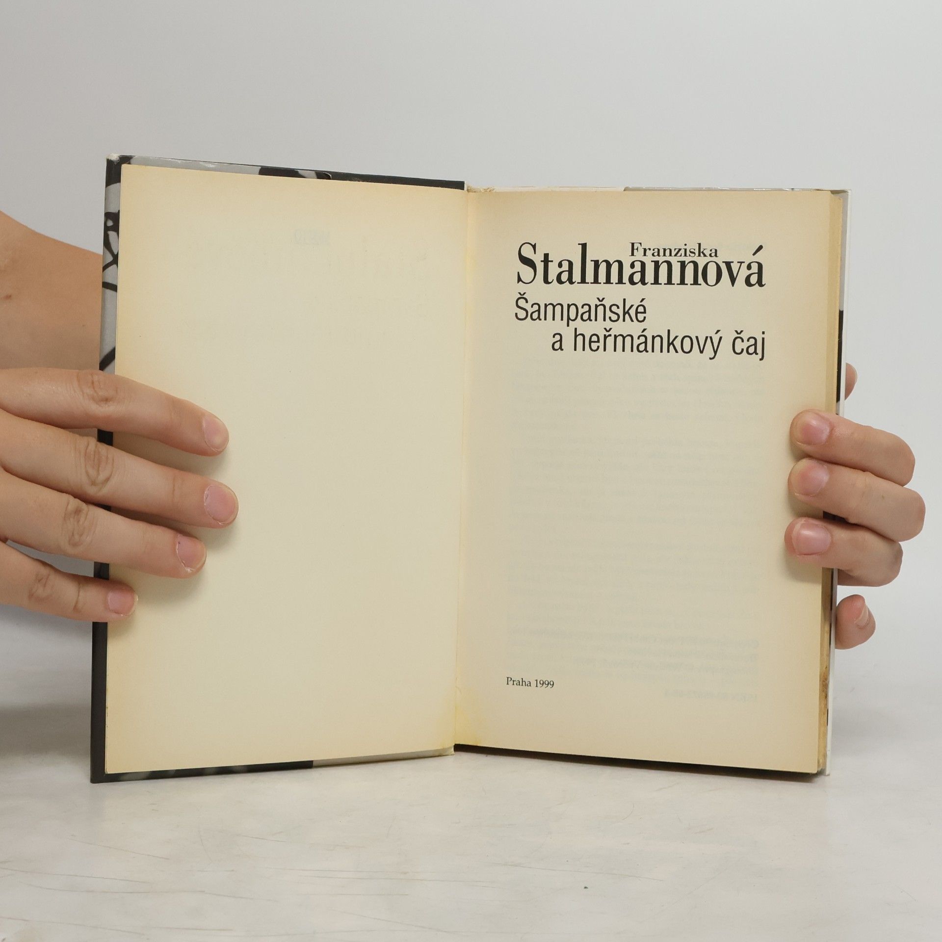 Franziska Stalmann Šampaňské a heřmánkový čaj