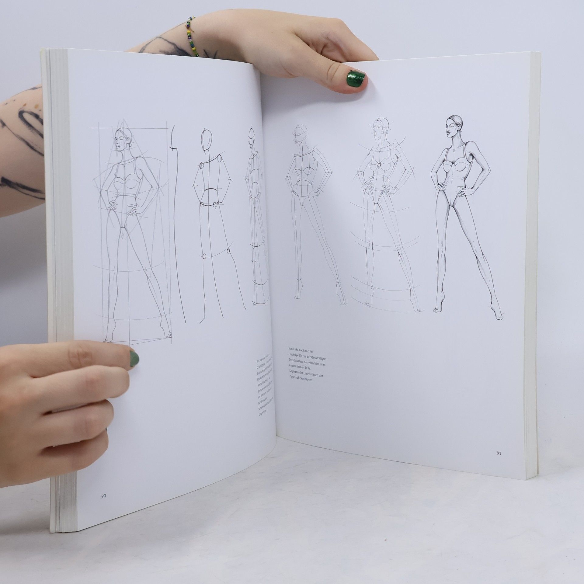 Elisabetta Drudi Zeichnen für Modedesign