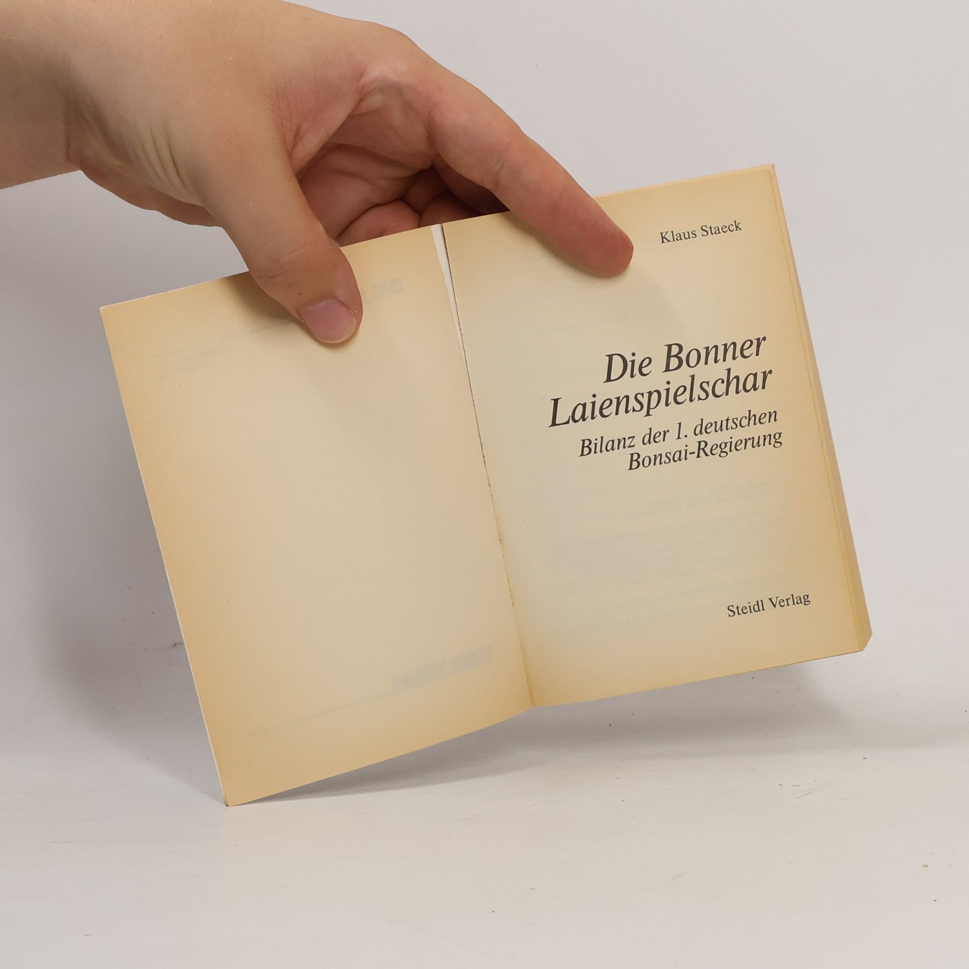 Klaus Staeck Die Bonner Laienspielschar