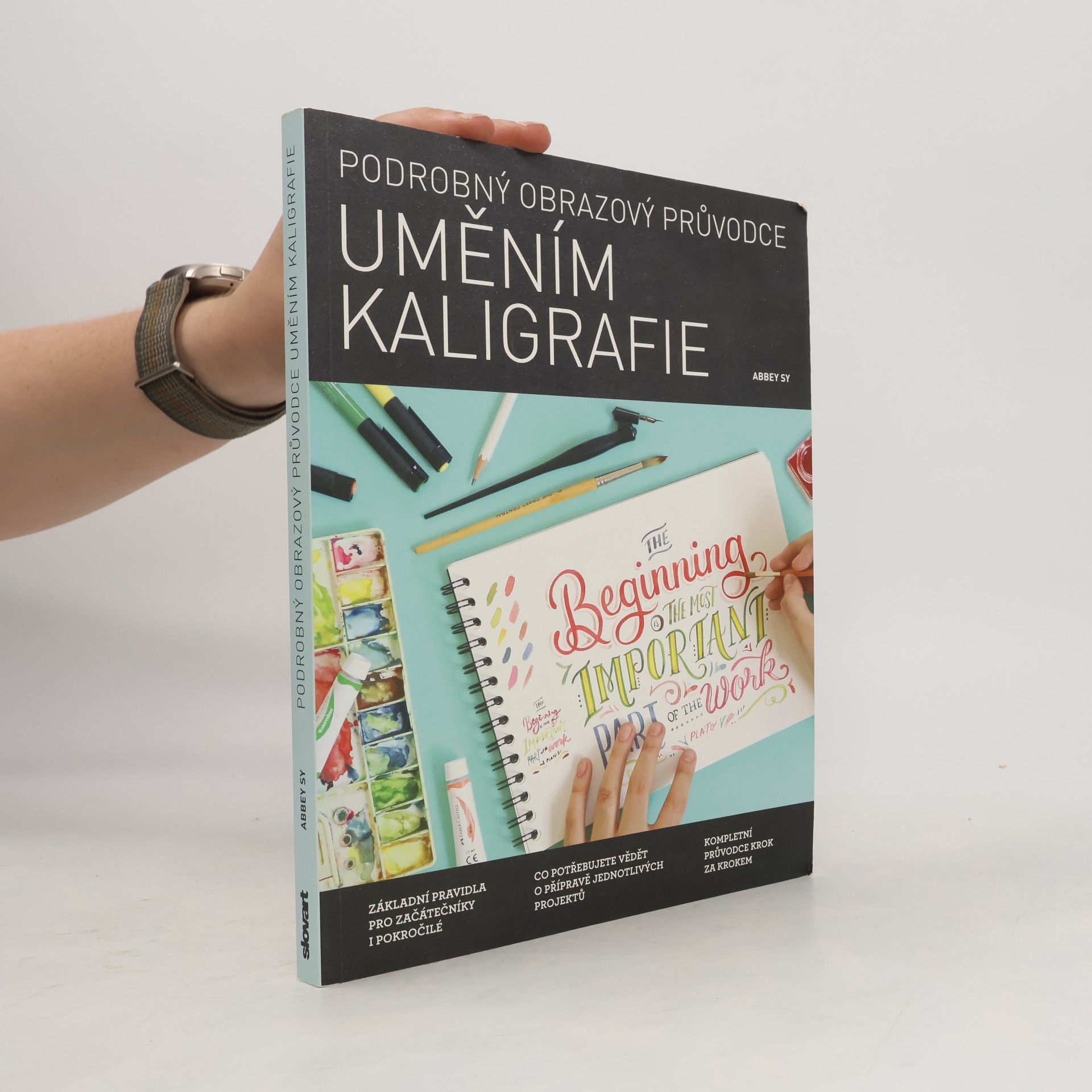 Abbey Sy Podrobný obrazový průvodce uměním kaligrafie