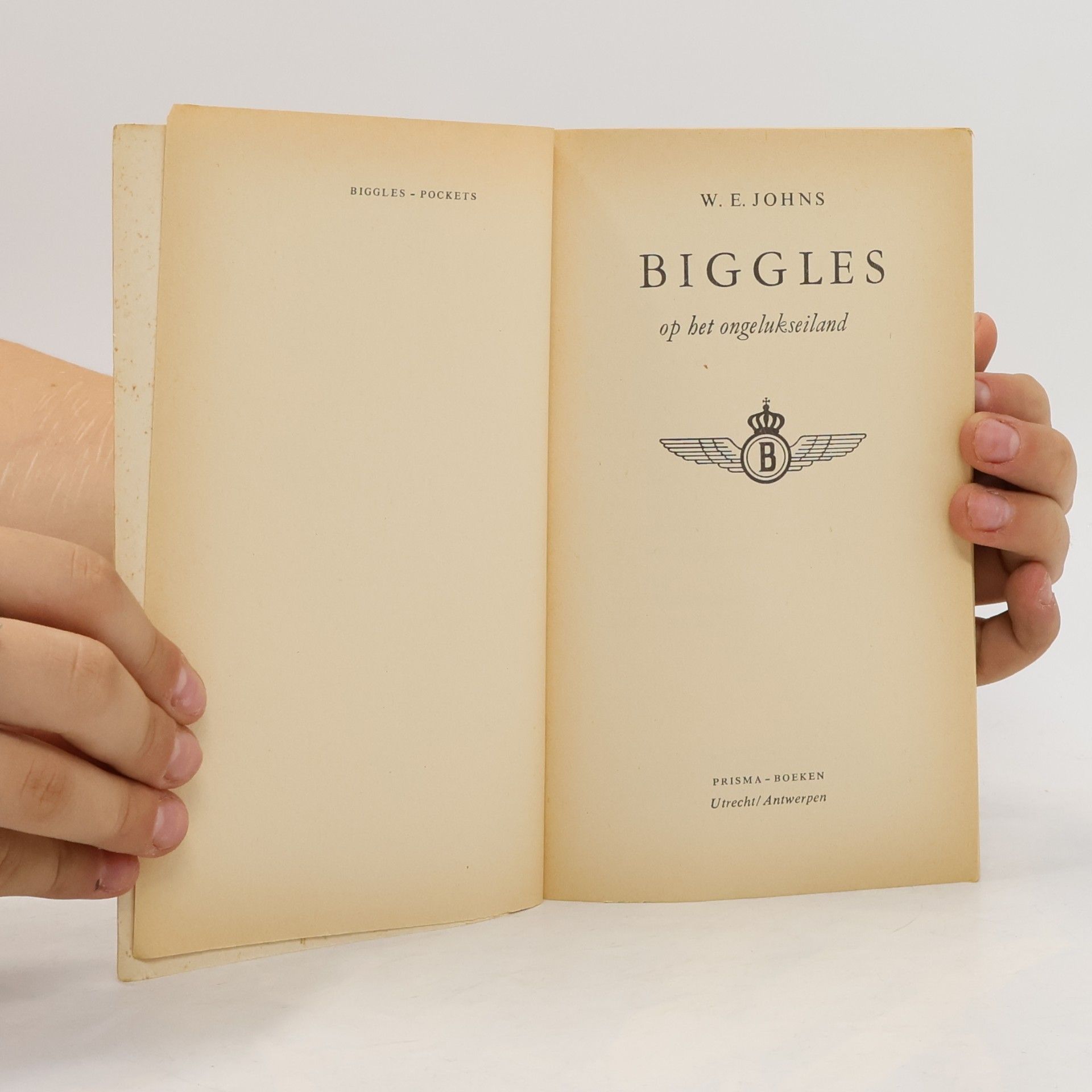 W. E. Johns Biggles op het ongelukseiland