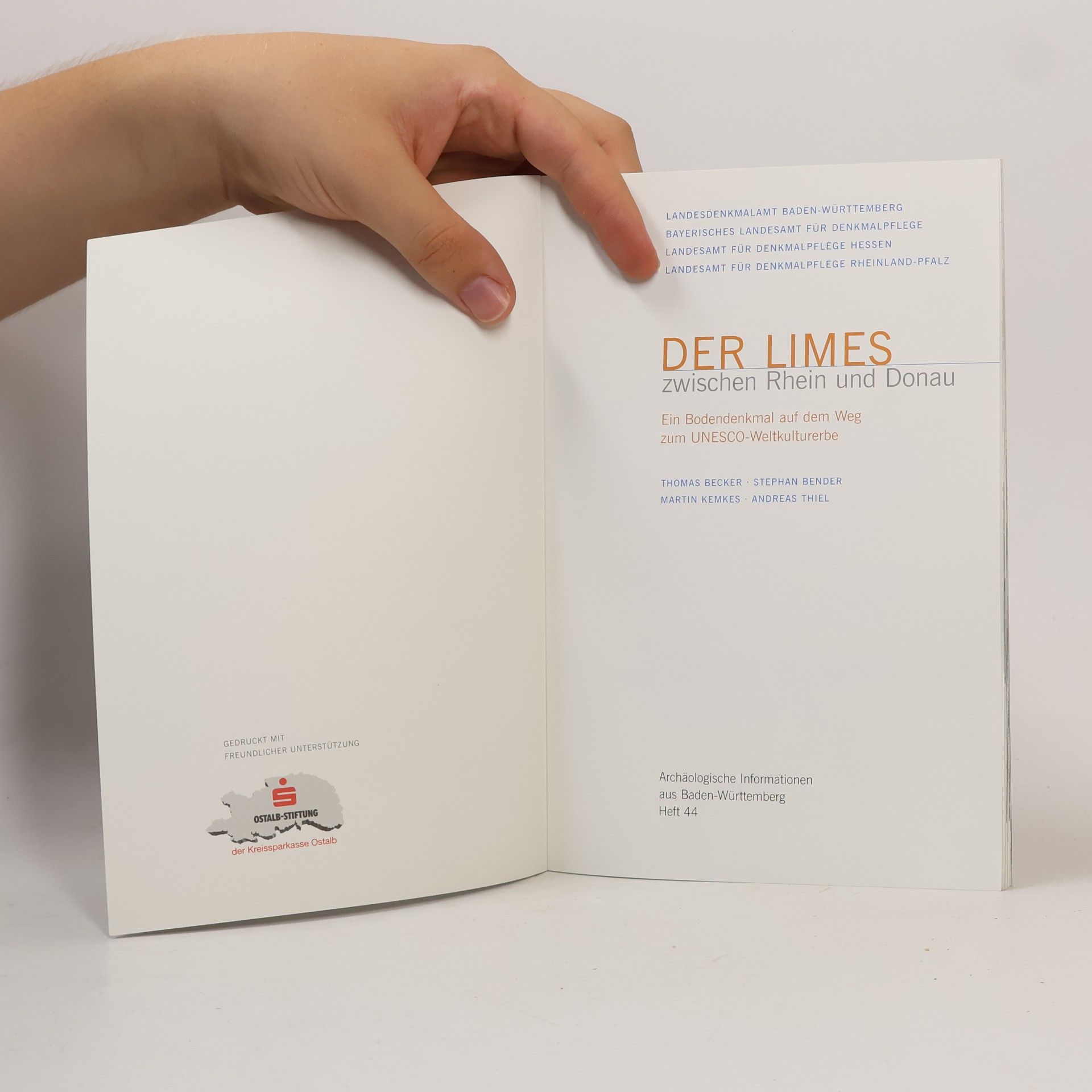 Thomas Becker Der Limes