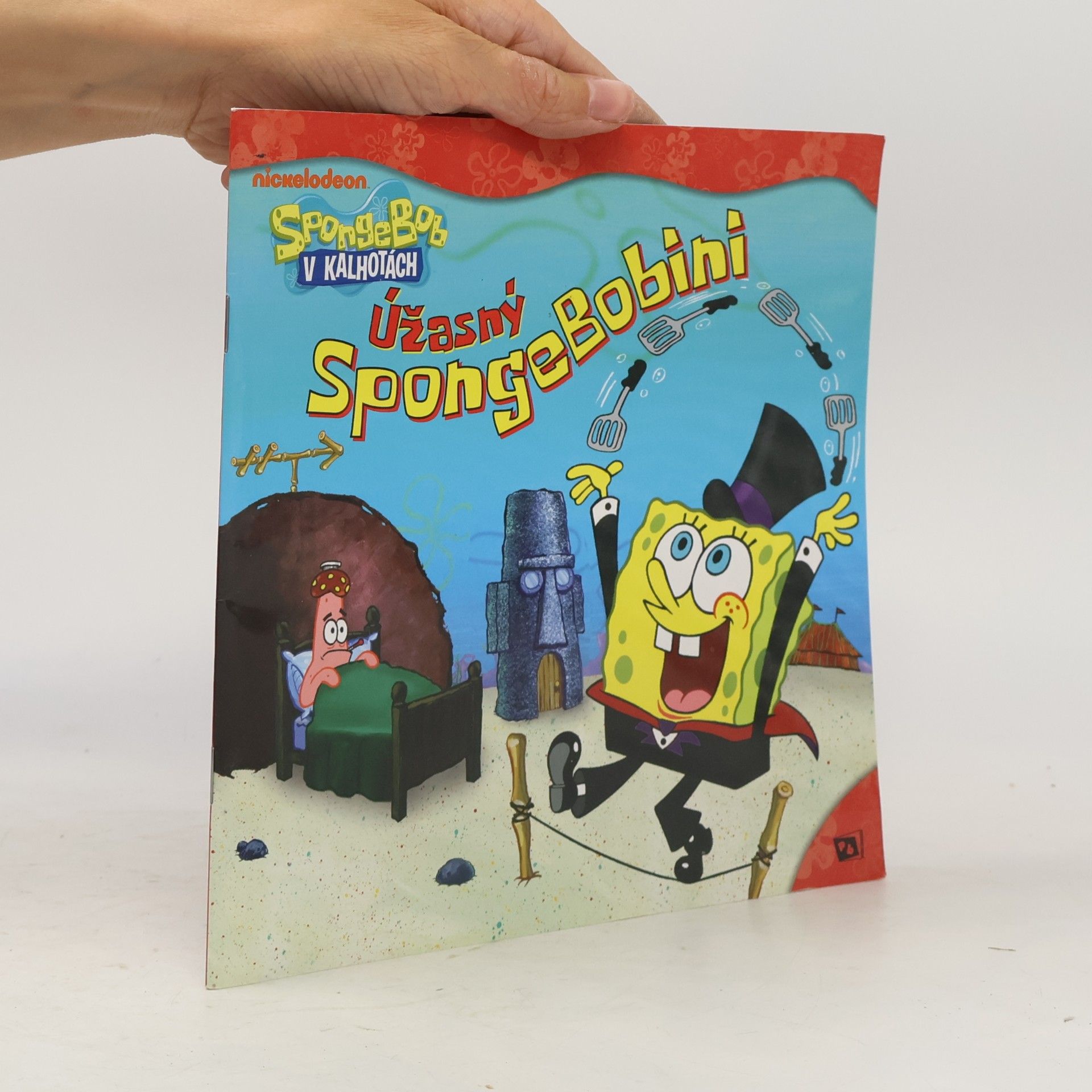 Steven Banks SpongeBob v kalhotách. Úžasný SpongeBobini