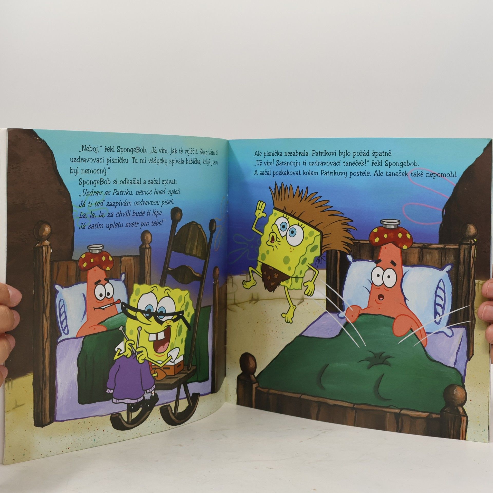 Steven Banks SpongeBob v kalhotách. Úžasný SpongeBobini