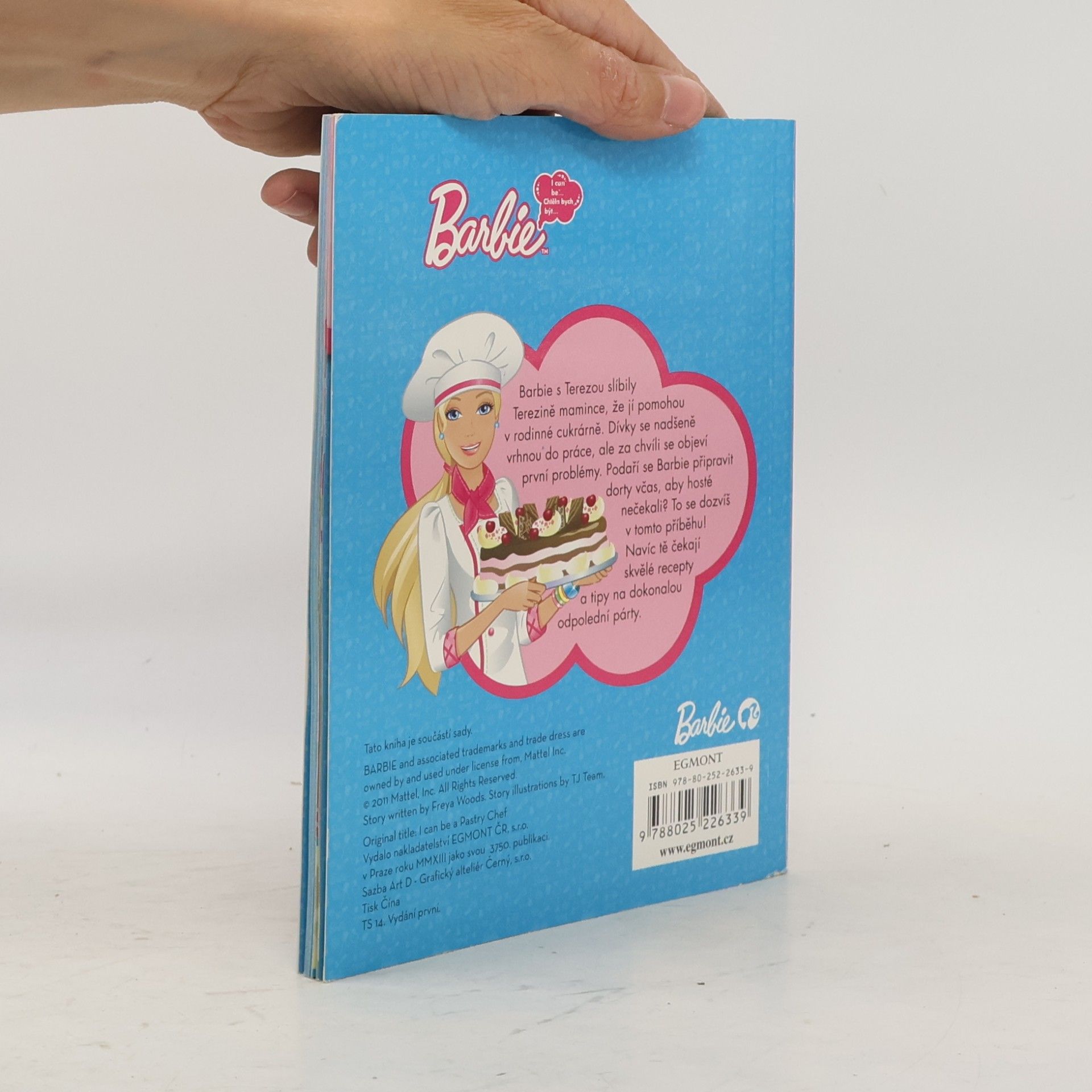 Collectif d'auteurs Barbie cukrářkou!