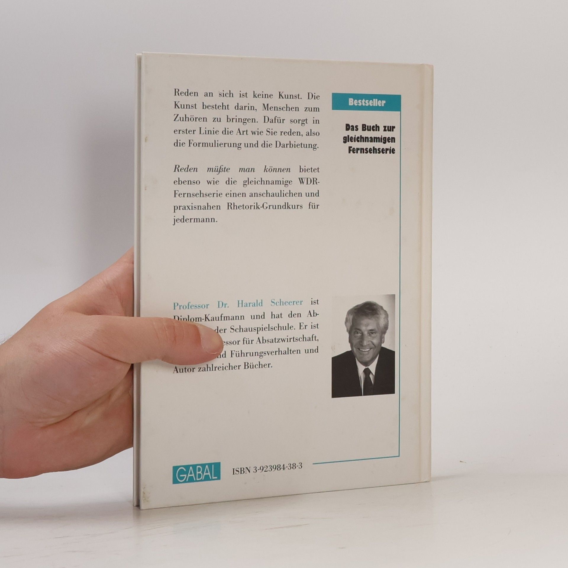 Harald Scheerer Reden müsste man können