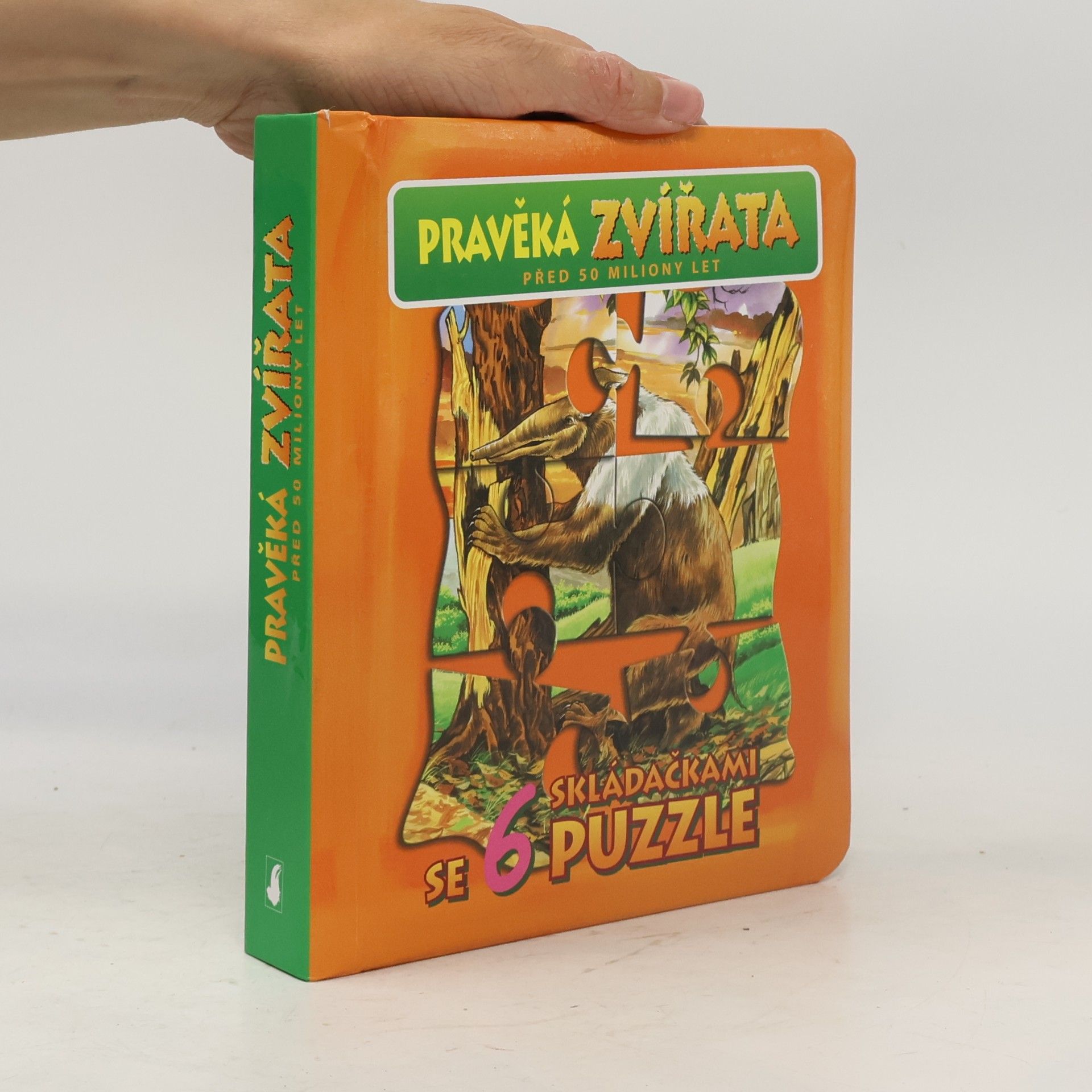 Pravěká zvířata před 50 miliony let : se 6 skládačkami puzzle