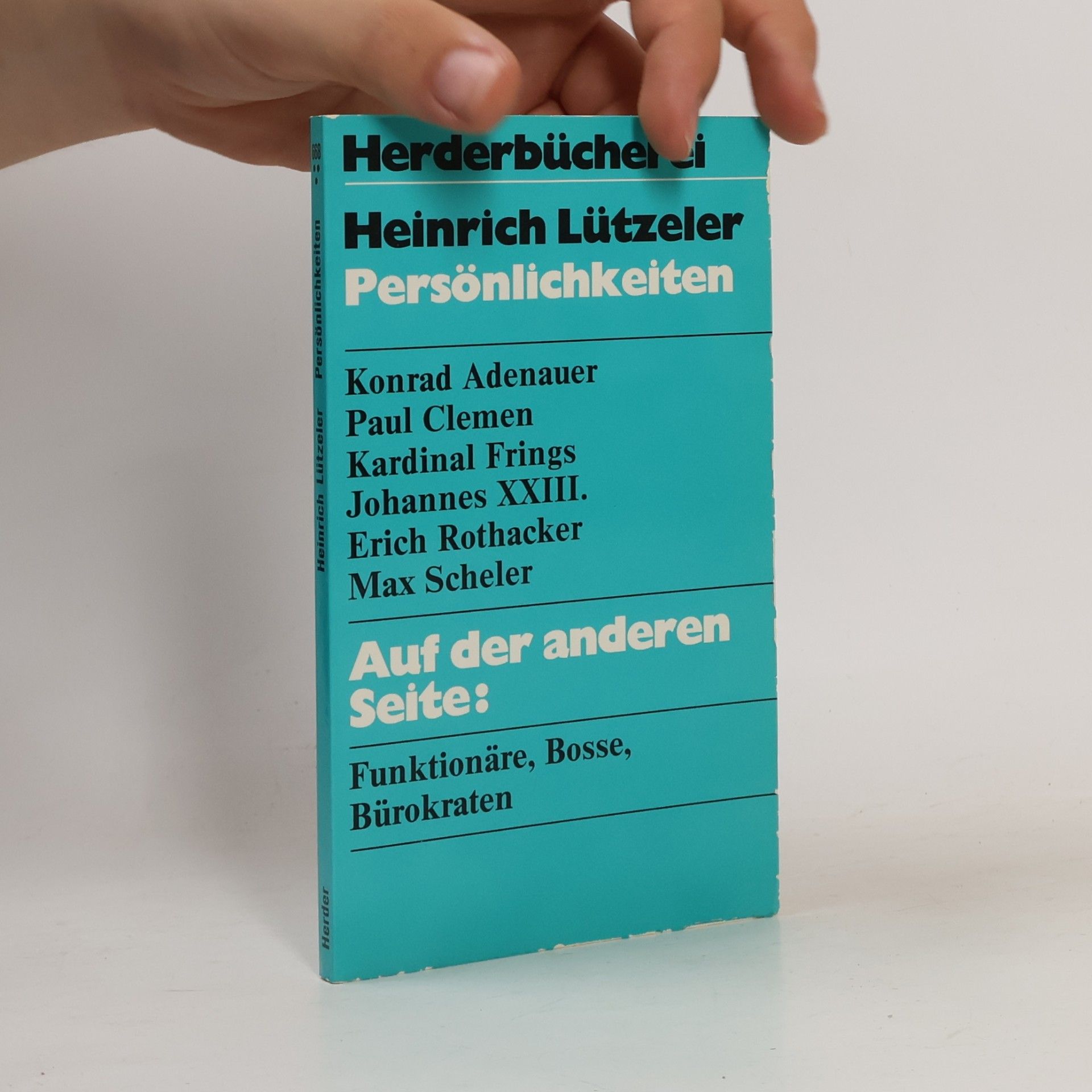 Heinrich Lützeler Persönlichkeiten