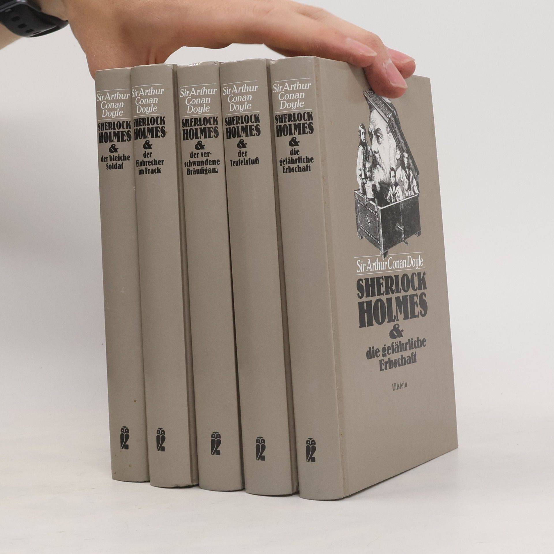 Arthur Conan Doyle Sherlock Holmes, 5 Bde.