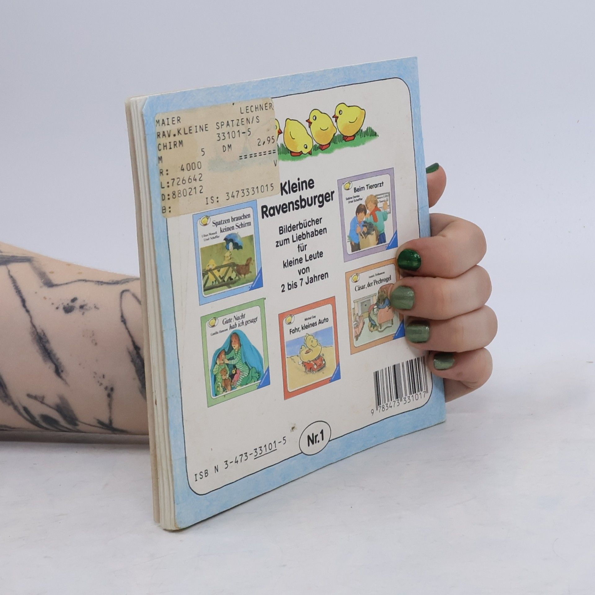 Ursel Scheffler Kleine Ravensburger: Spatzen brauchen keinen Schirm