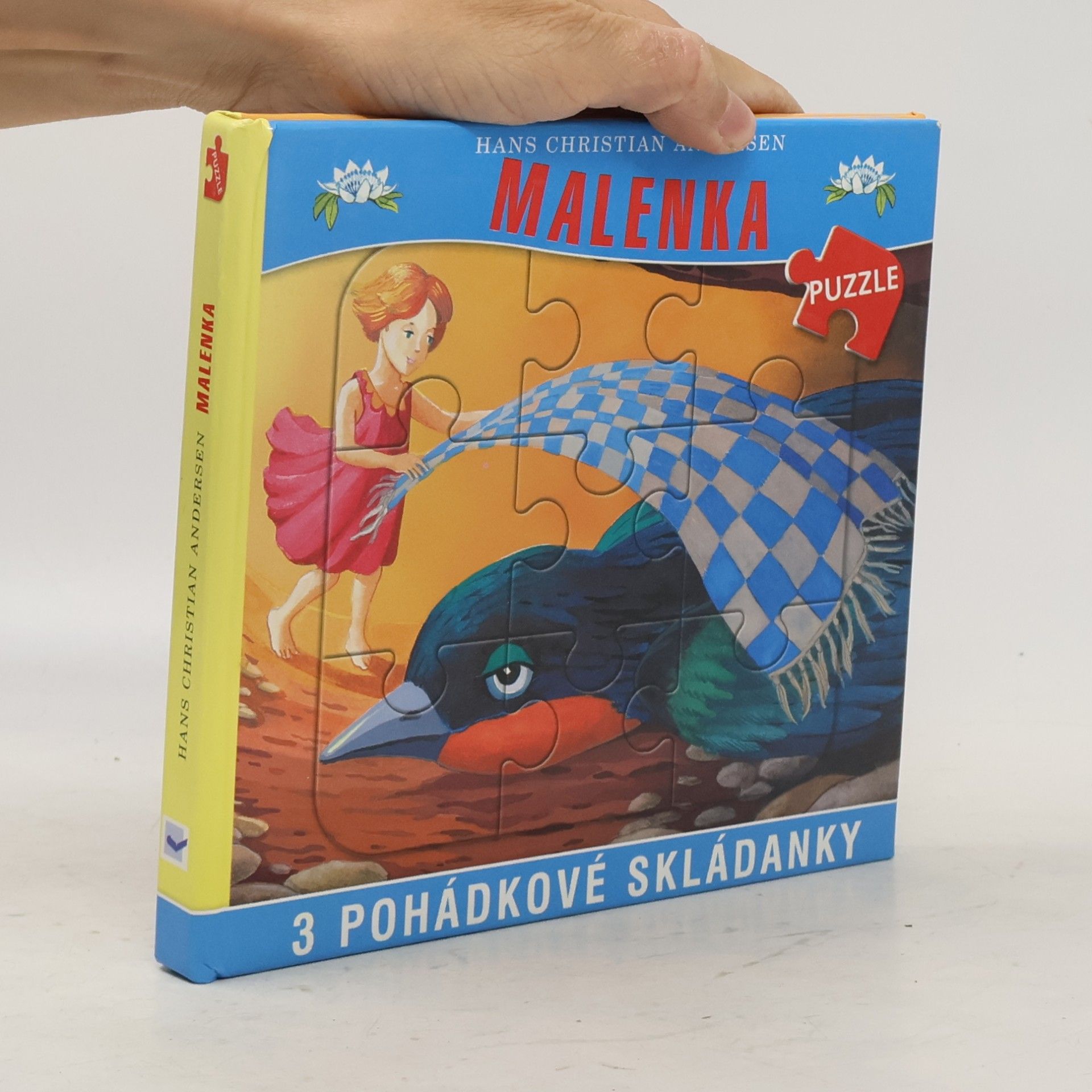Hans-Christian Andersen Malenka + puzzle/3 pohád.skládanky