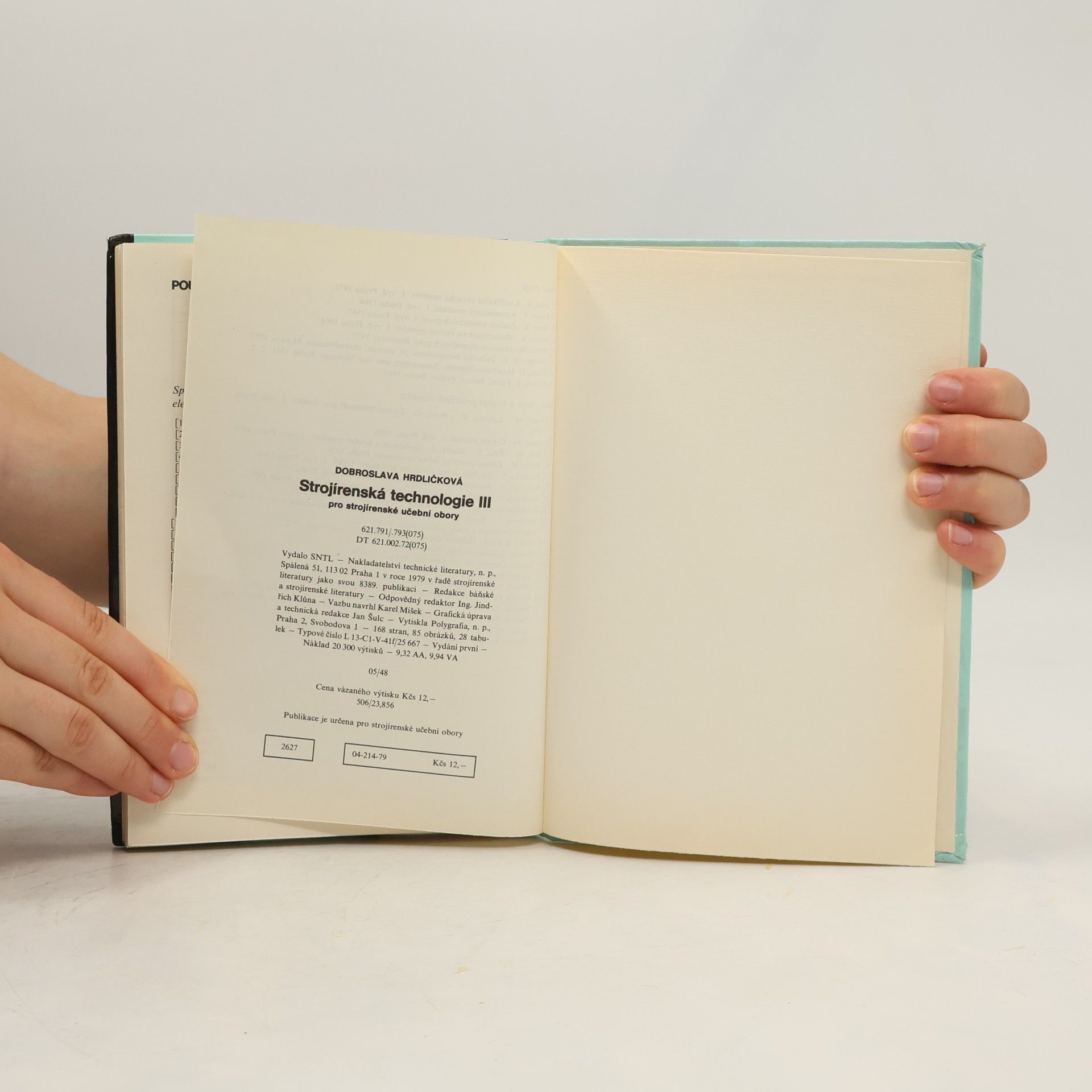 Dobroslava Hrdličková Strojírenská technologie III