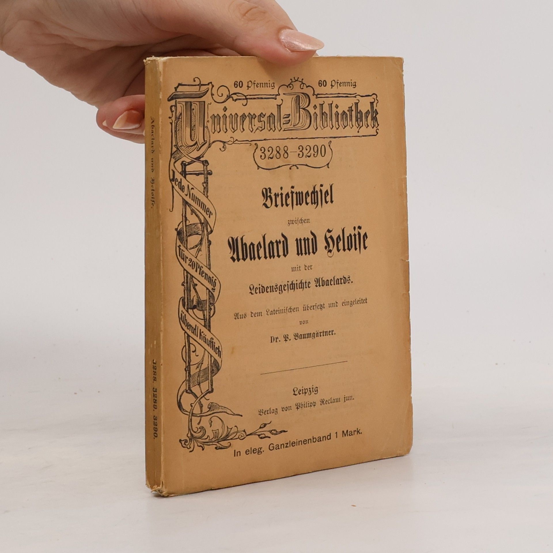 Briefwechsel zwischen Abaelard und Heloise