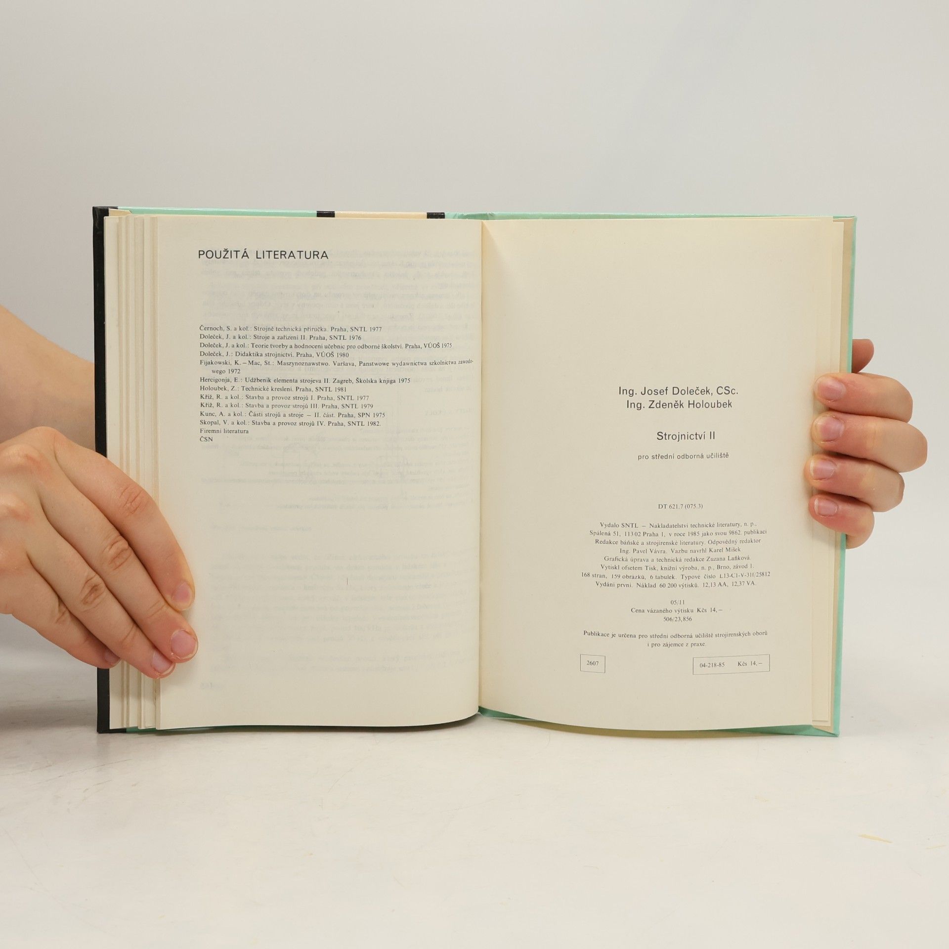 Josef Doleček Strojnictví II pro SOU