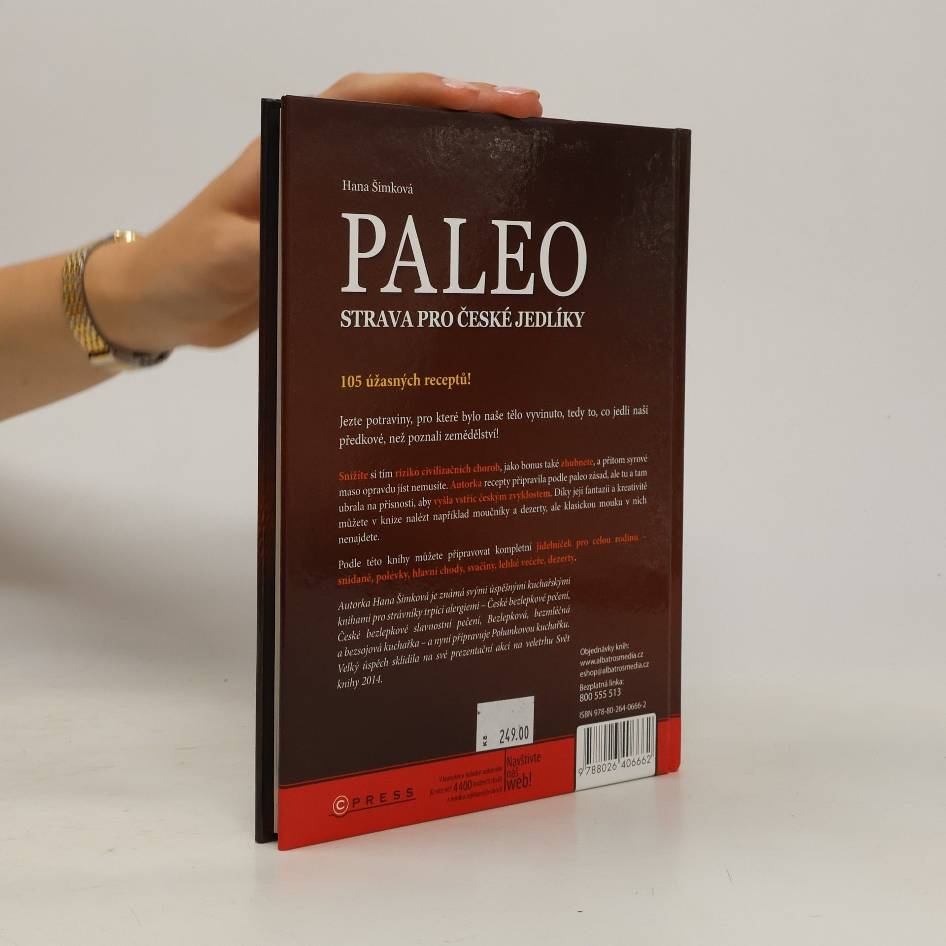 Hana Šimková Paleo strava pro české jedlíky