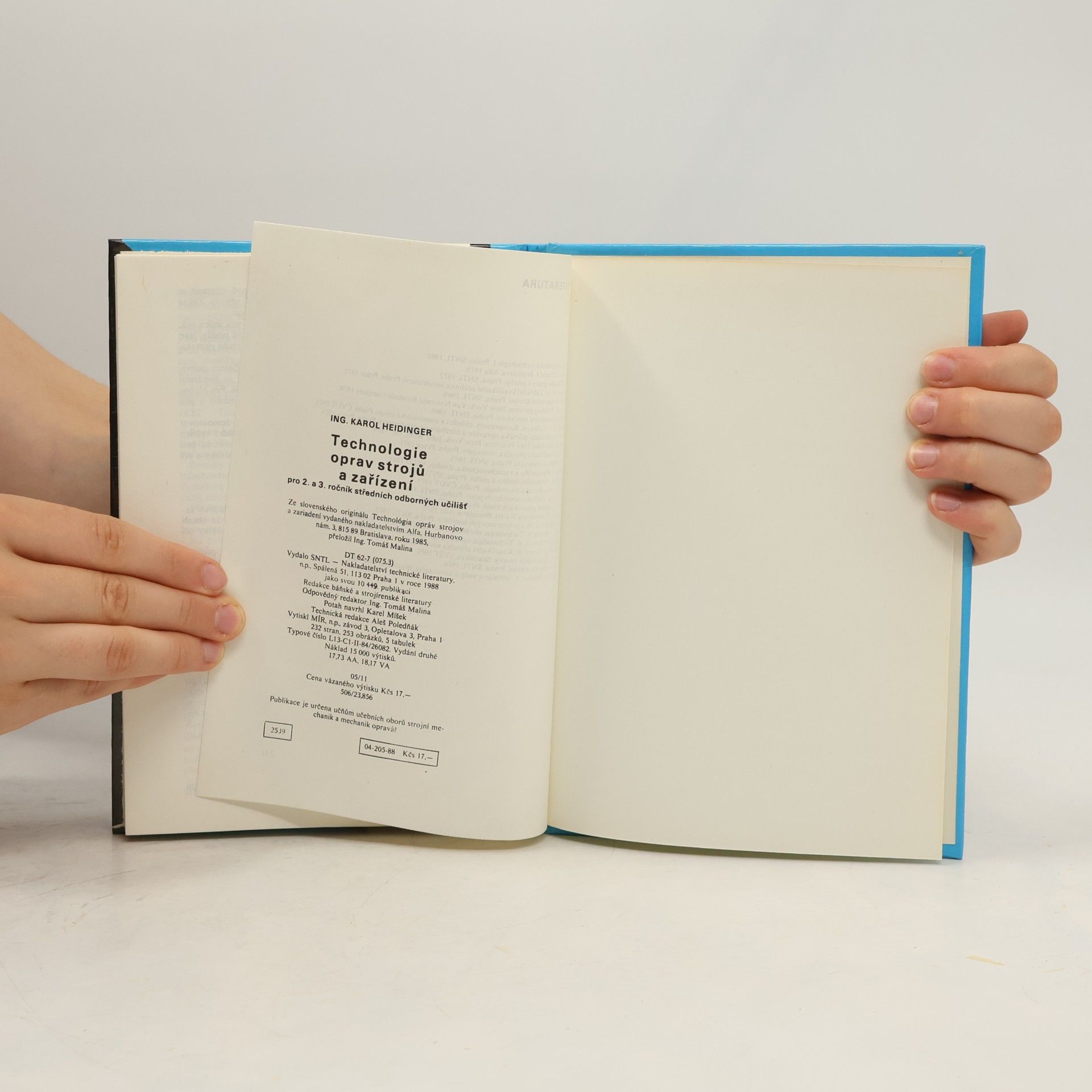 Various authors Technologie oprav strojů a zařízení pro 2. a 3. ročník SOU