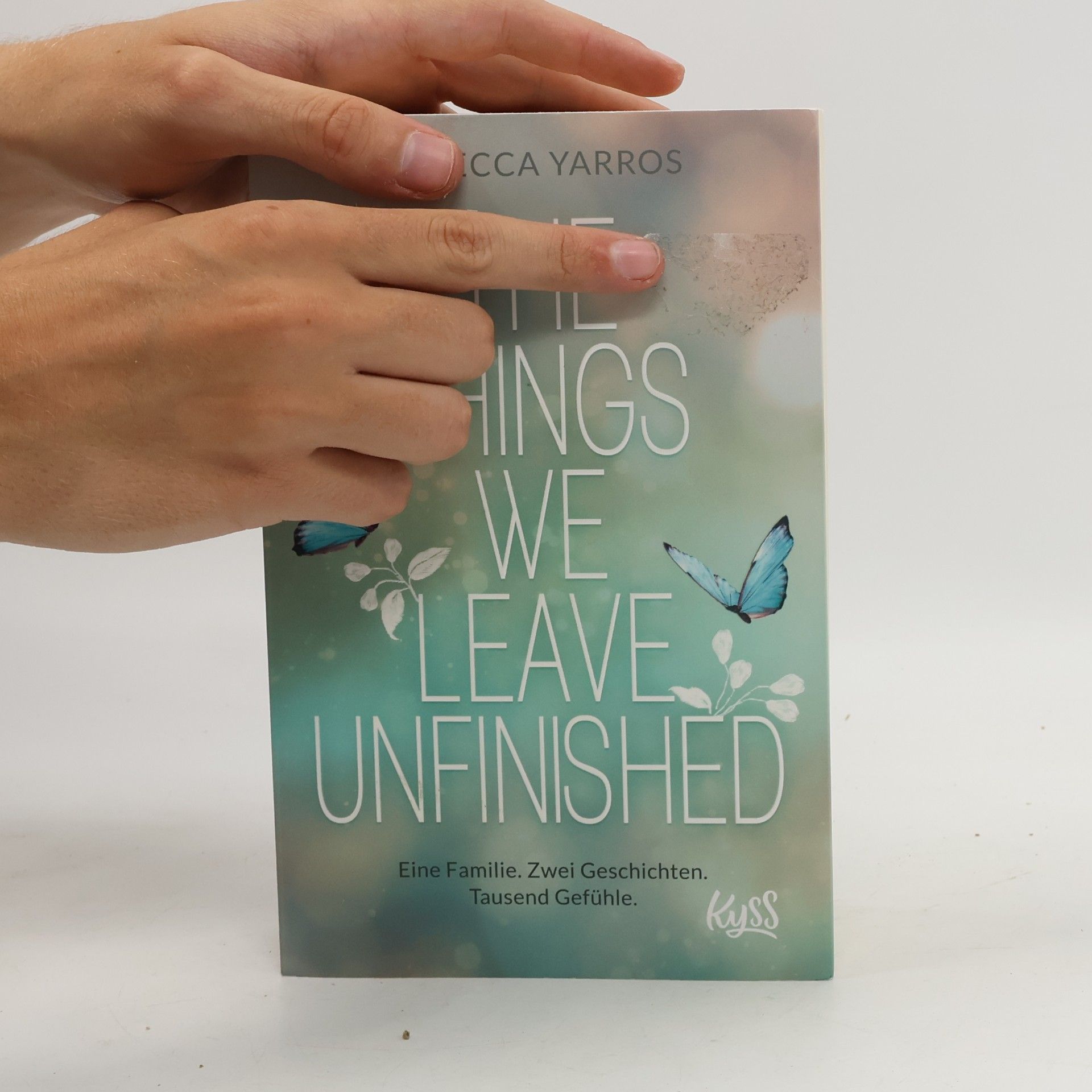 Rebecca Yarros The Things we leave unfinished
