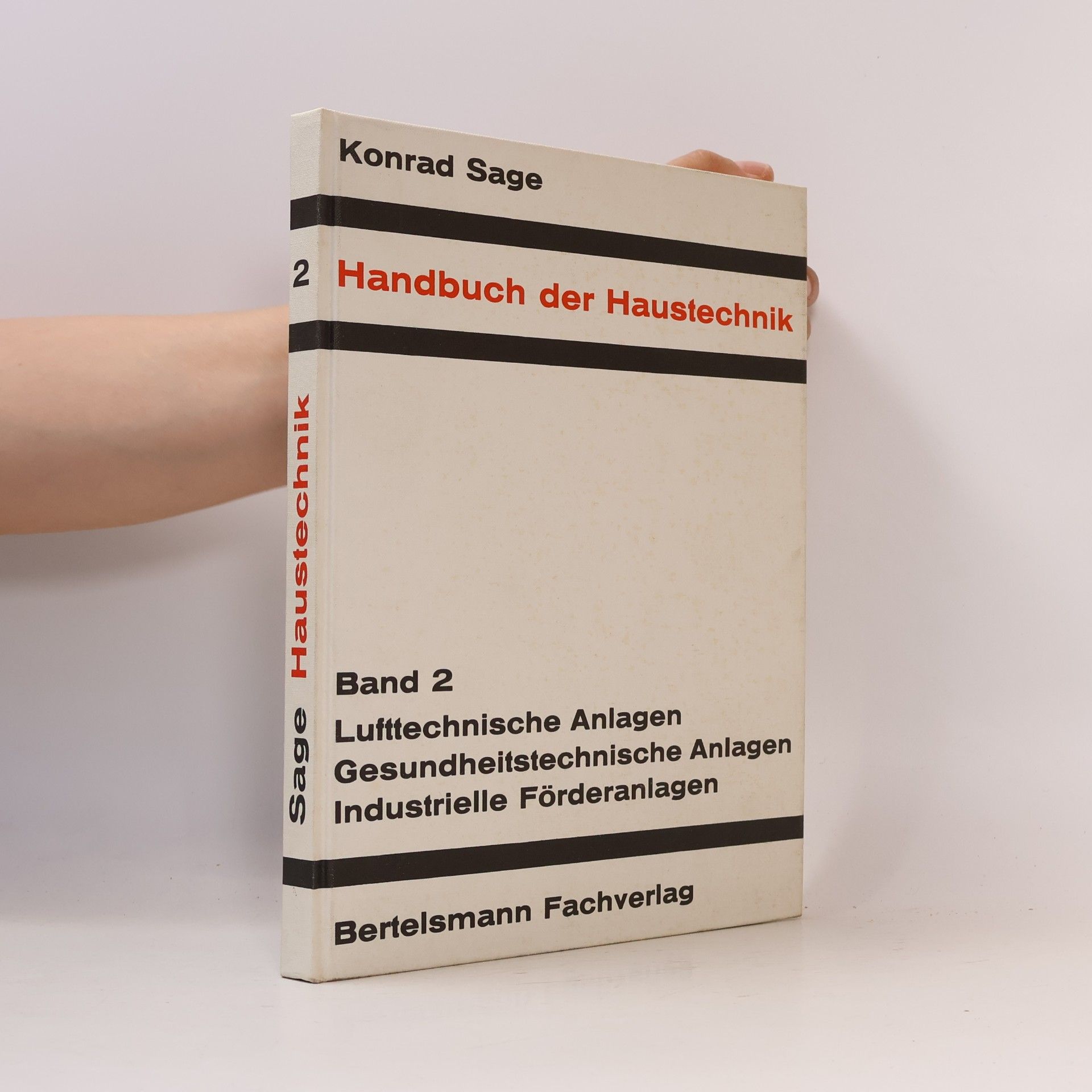Konrad Sage Handbuch der Haustechnik 2
