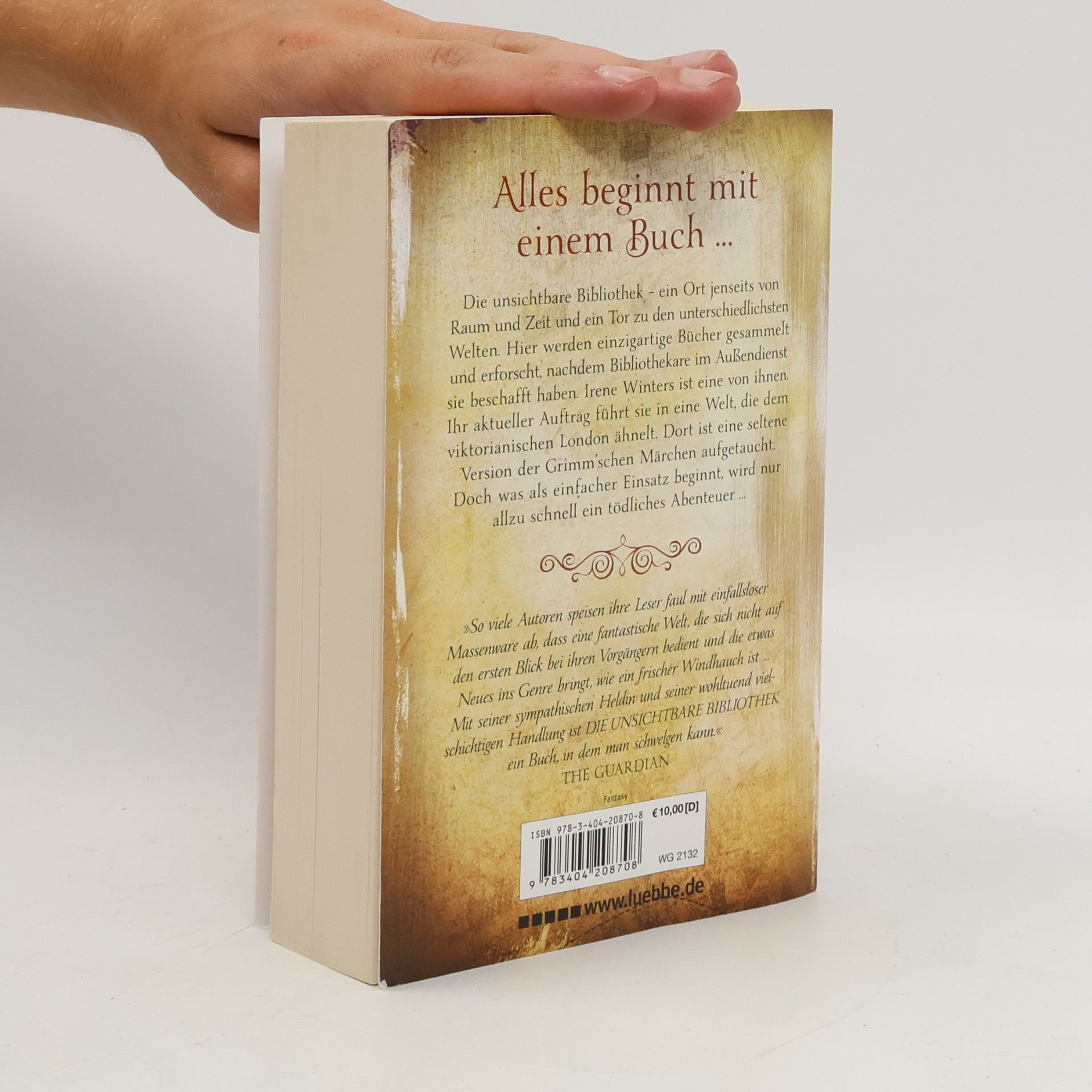 Genevieve Cogman Die unsichtbare Bibliothek