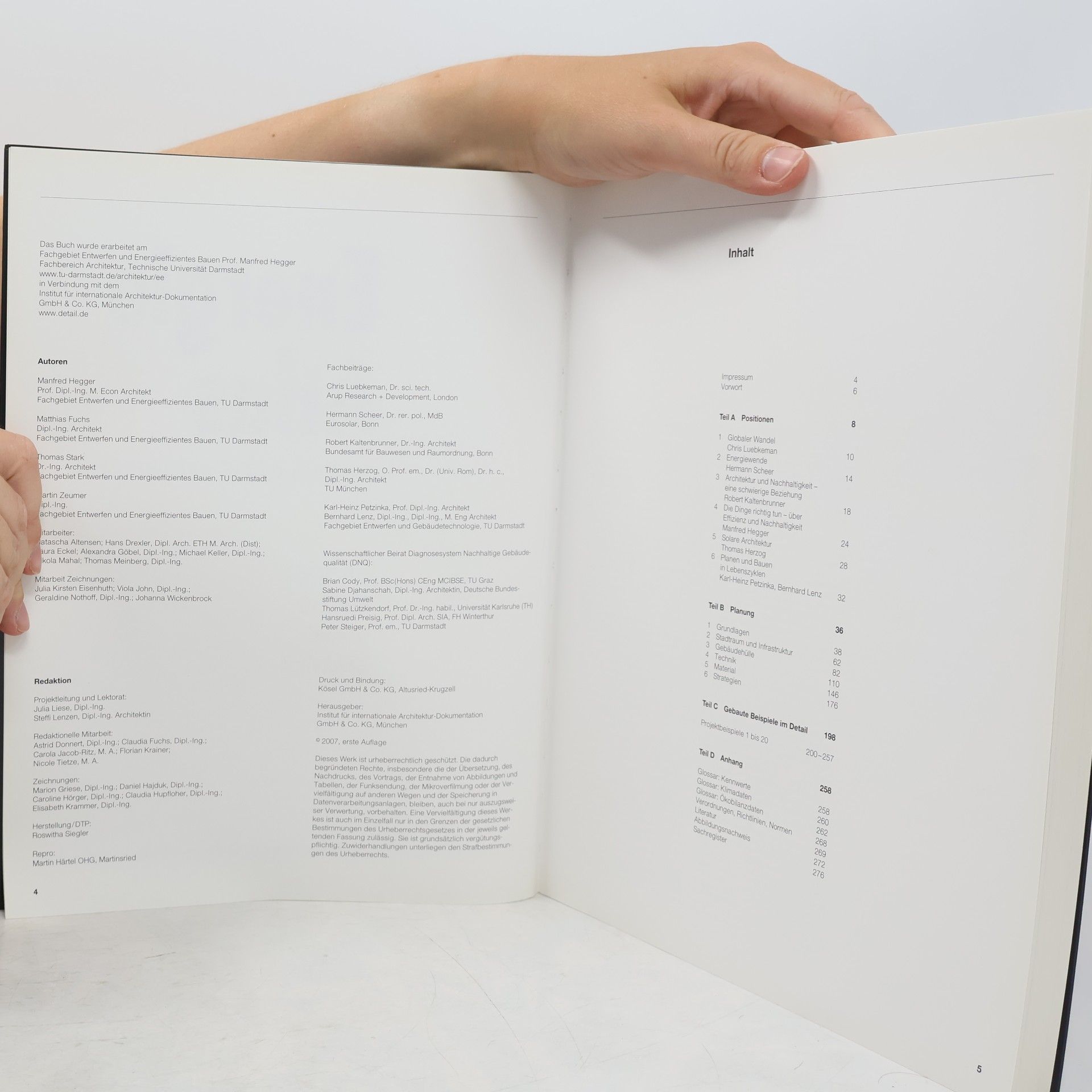 Manfred Hegger Energie Atlas. Nachhaltige Architektur