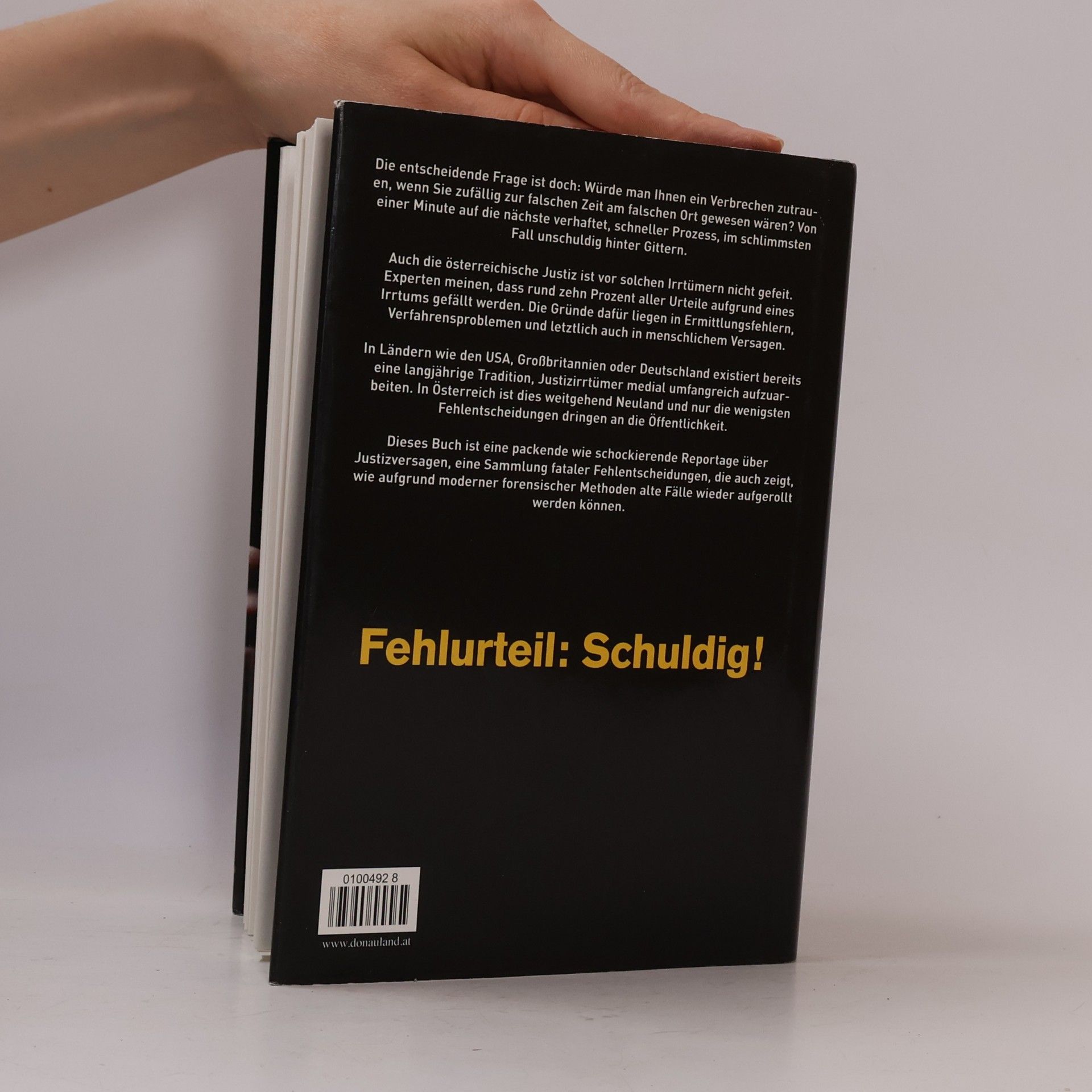 Rainer Himmelfreundpointner Unschuldig hinter Gittern
