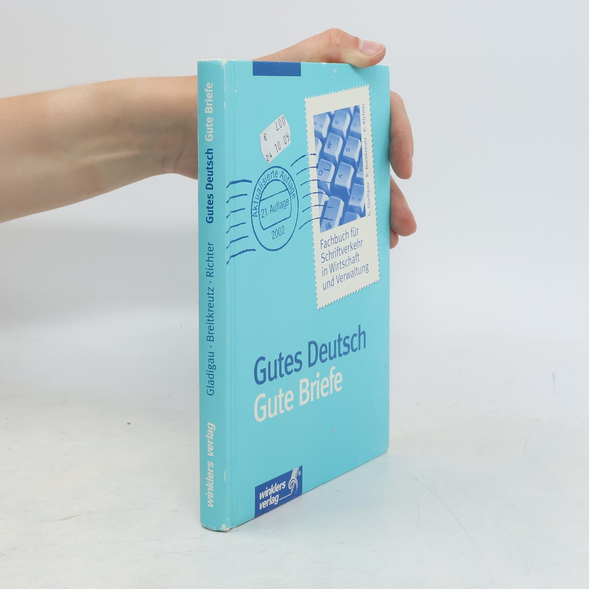 Klaus Richter Gutes Deutsch, Gute Briefe