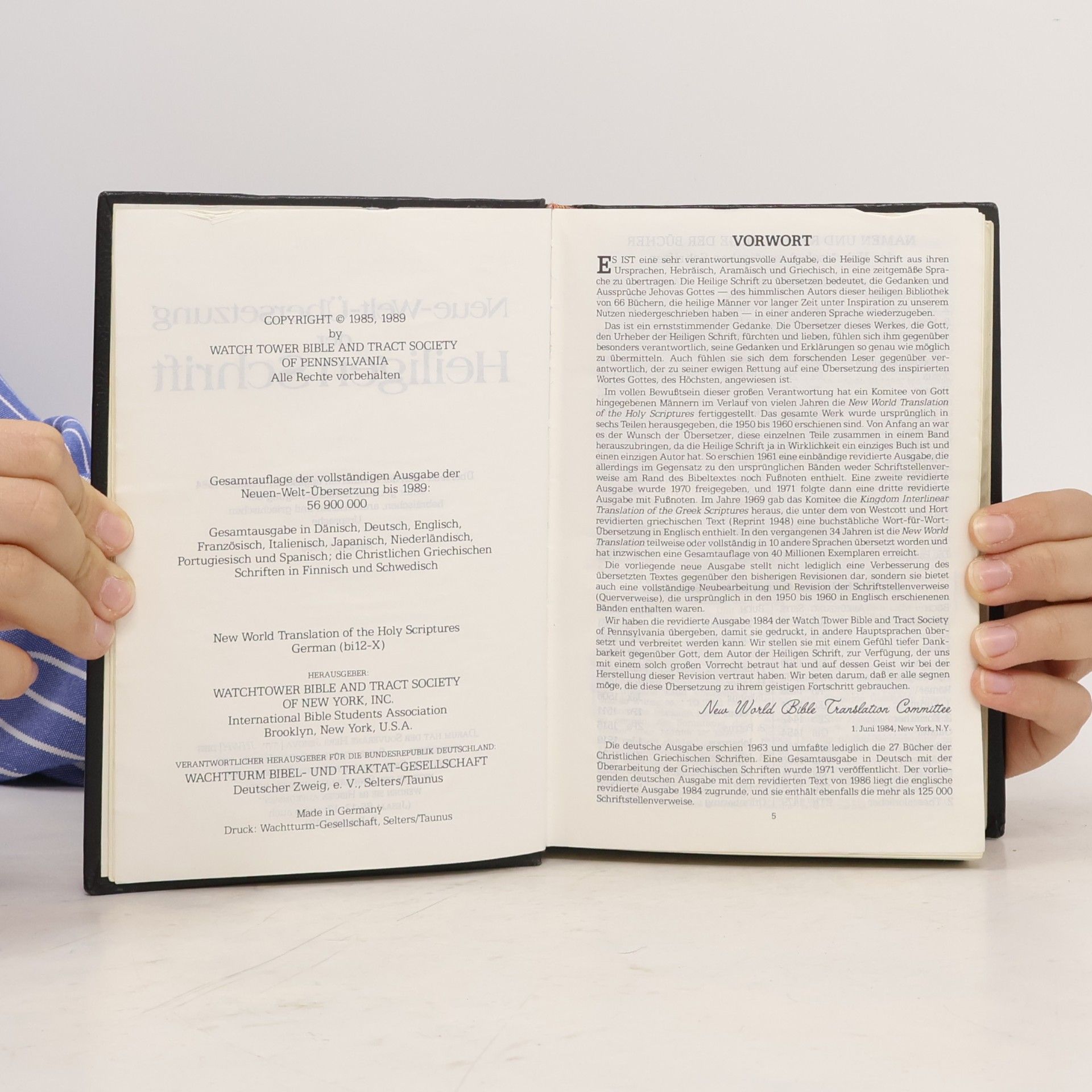Autorenkollektiv Neue-Welt-Übersetzung der Heiligen Schrift