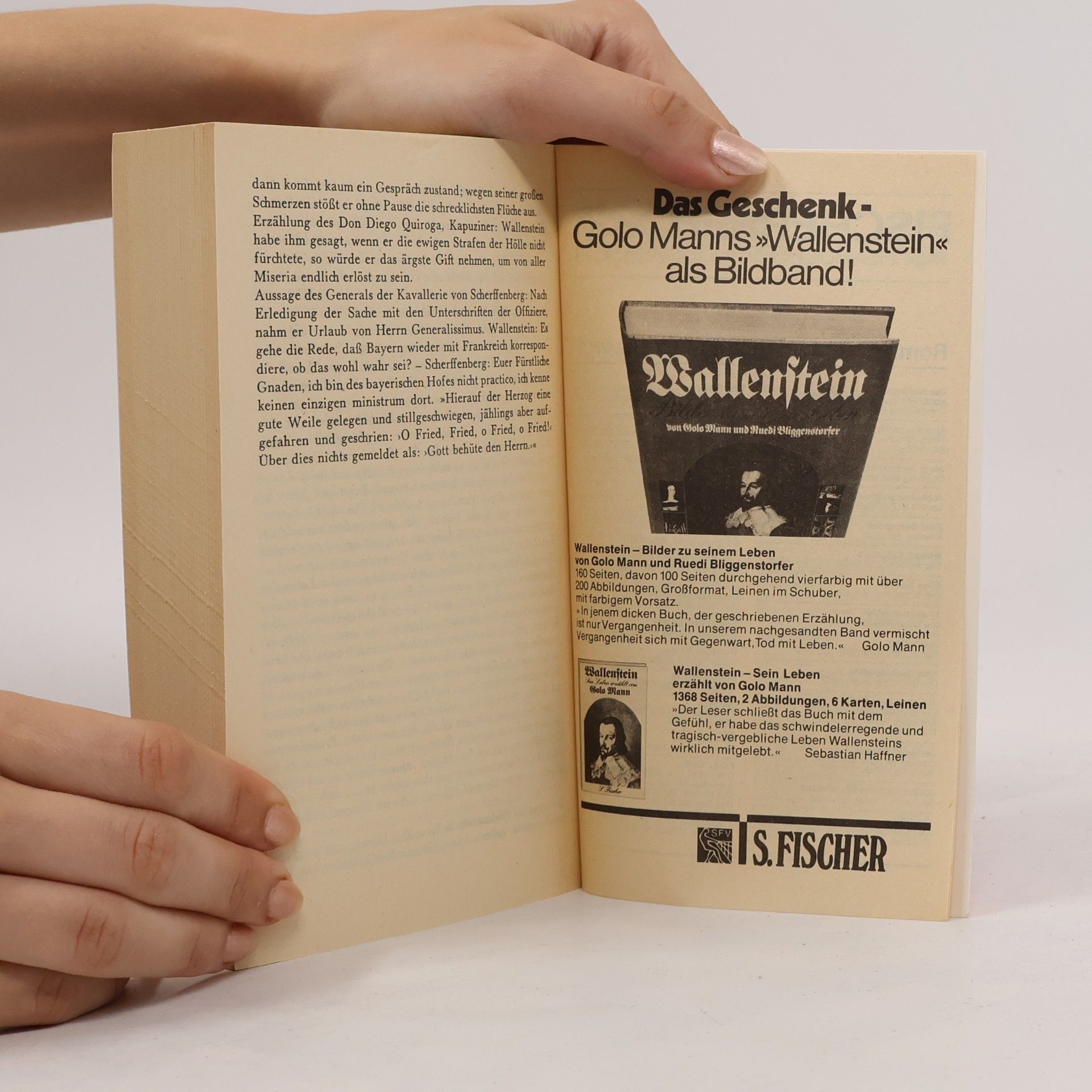 Golo Mann Wallenstein: Sein Leben. Band 1-3