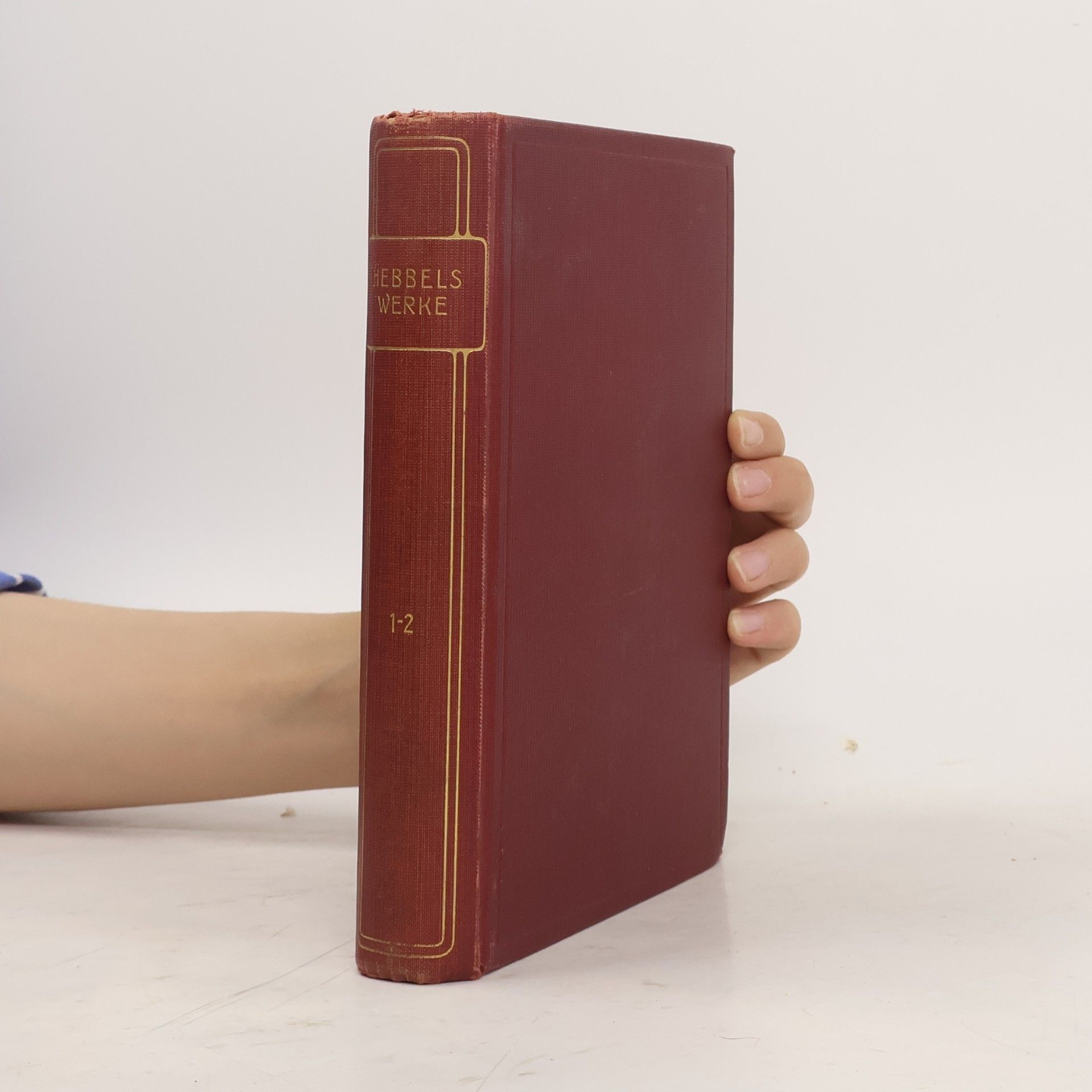 Theodor Poppe Hebbels Werke 1-2
