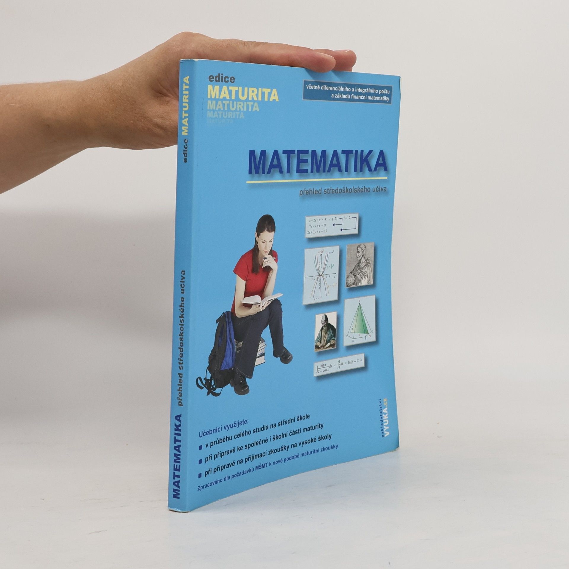 Eva Cibulková Matematika. Přehled středoškolského učiva