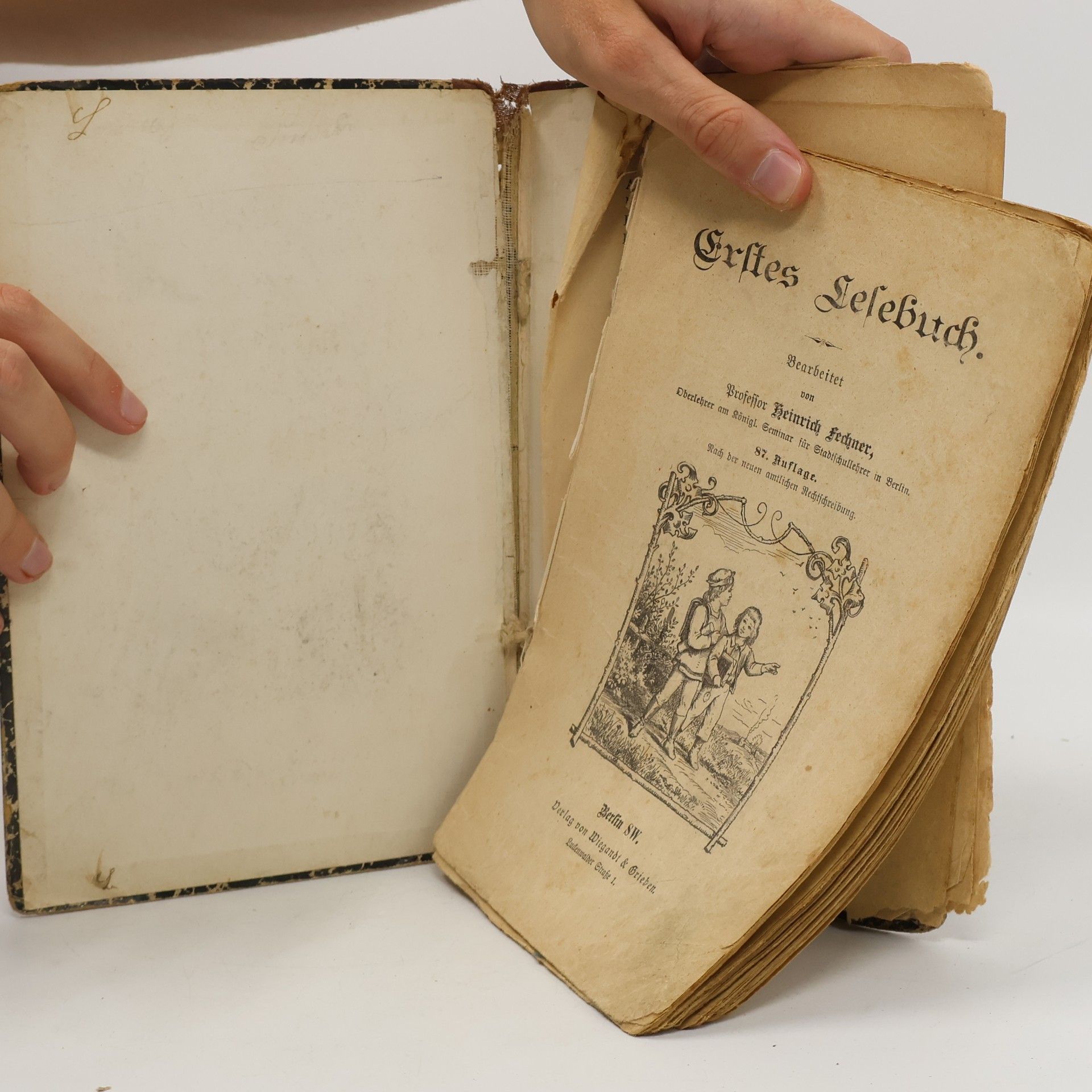 Heinirch Fechner Erstes Lesebuch