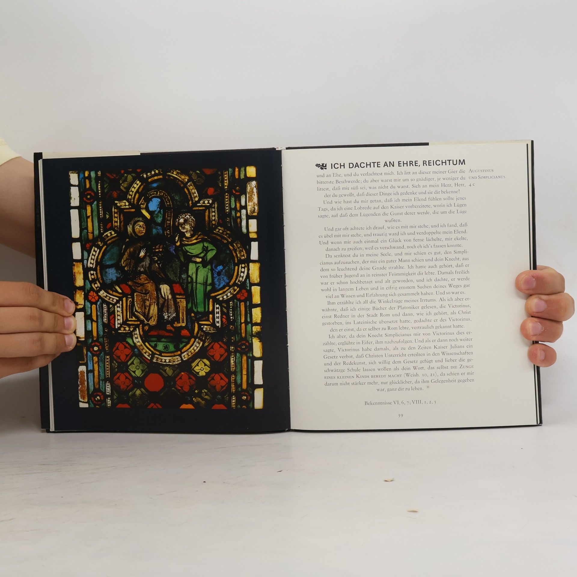 Christa Richter Das Leben des heiligen Augustinus. Ein mittelalterliches Bildfenster in der Augustinerkirche zu Erfurt