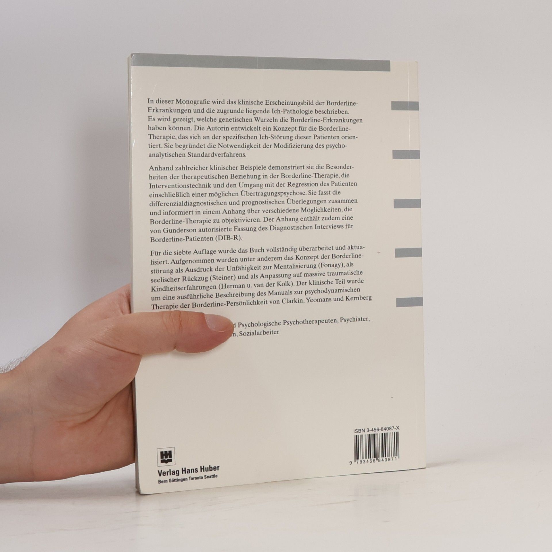 Christa Rohde-Dachser Das Borderline-Syndrom
