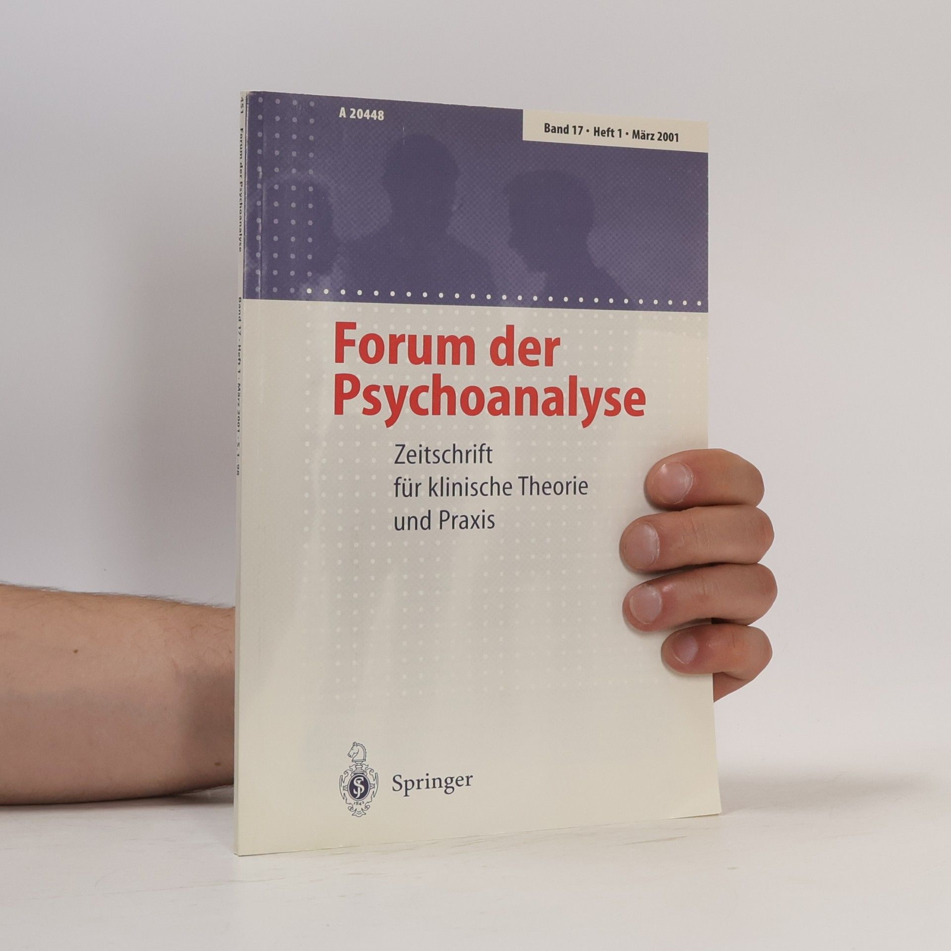 Friedrich Beese Forum der Psychoanalyse Band 17 3/2001