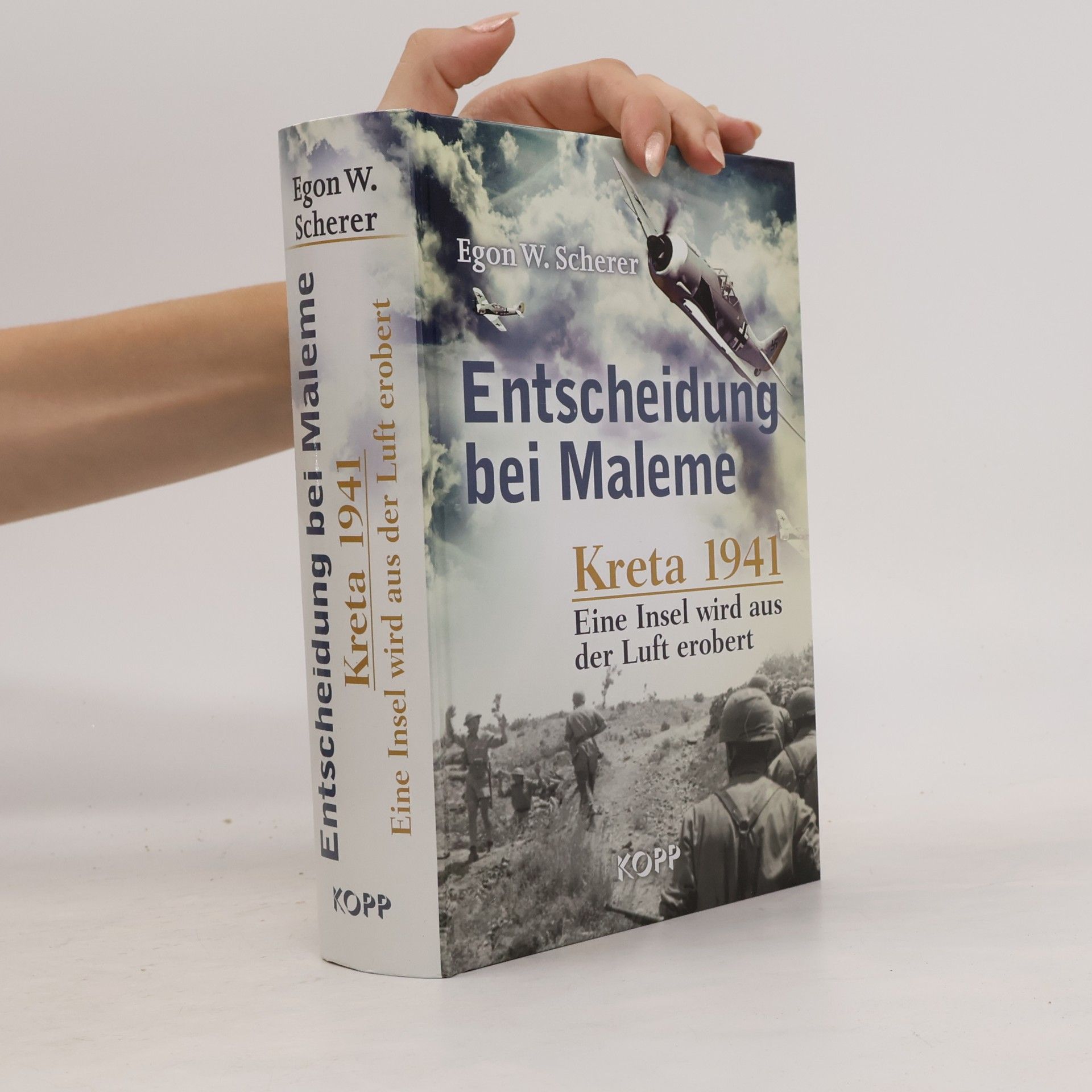 Egon W. Scherer Entscheidung bei Maleme