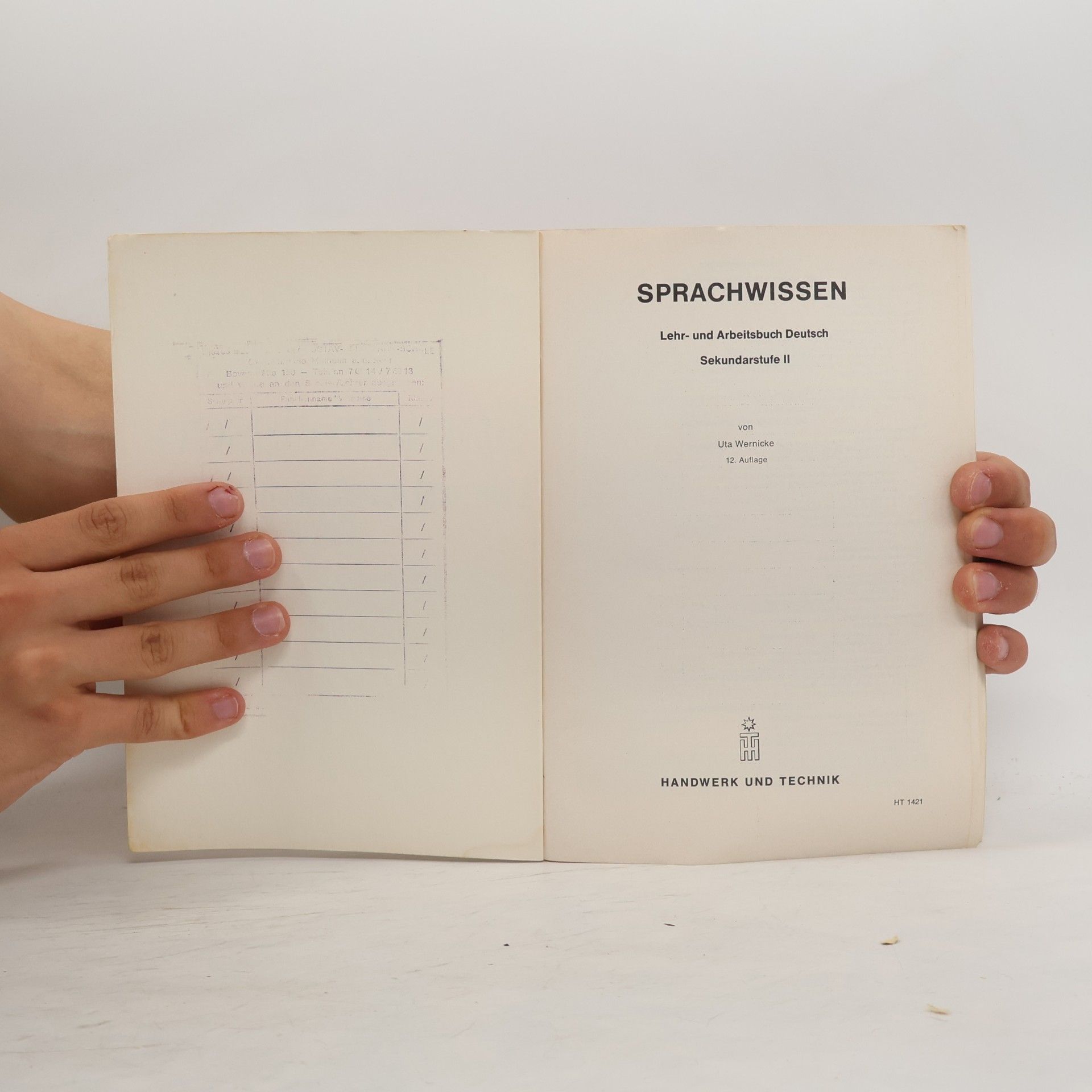 Uta Wernicke Sprachwissen