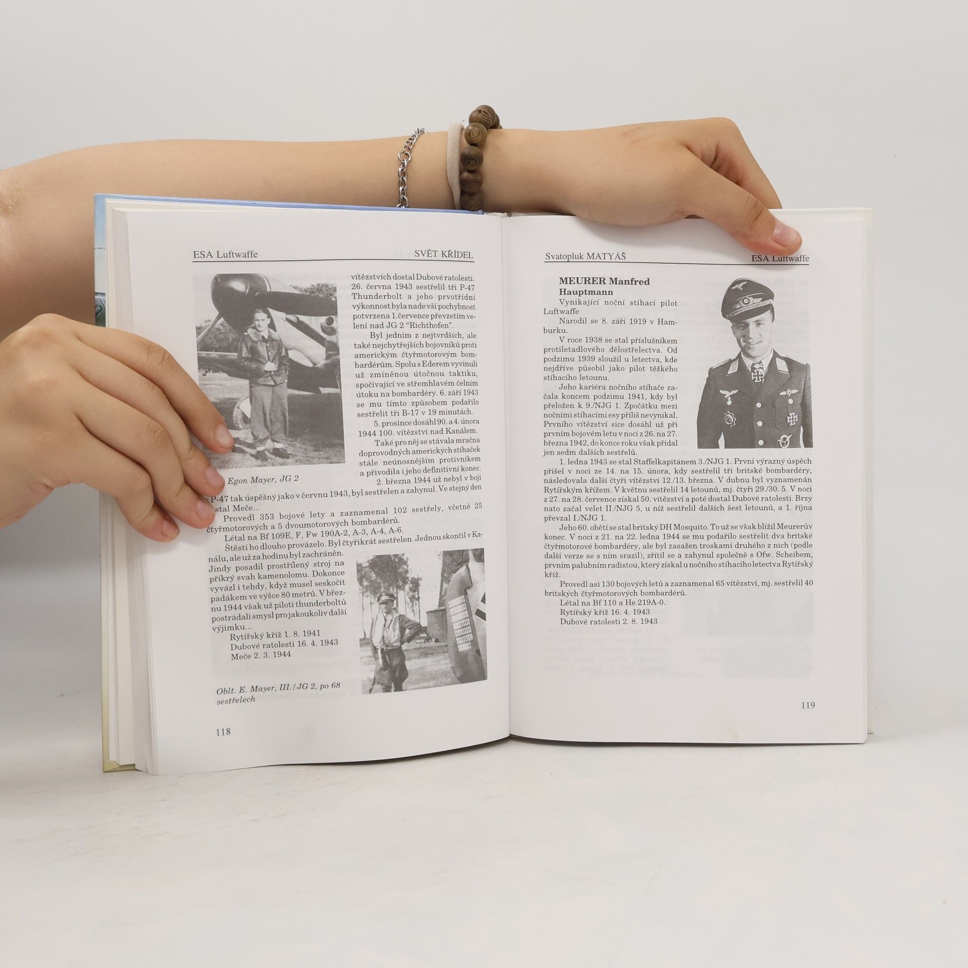 Svatopluk Matyáš Stíhací esa Luftwaffe 1939-1945