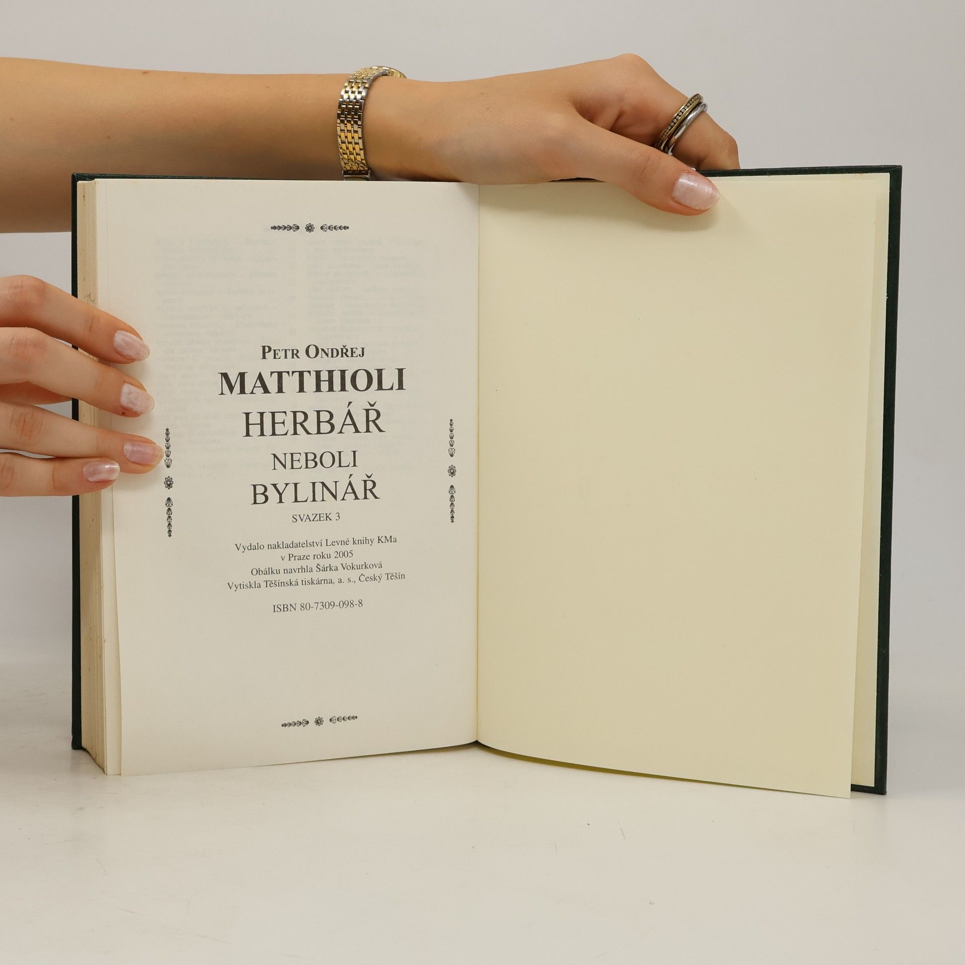 Petr Ondřej Mathioli Herbář neboli Bylinář III.