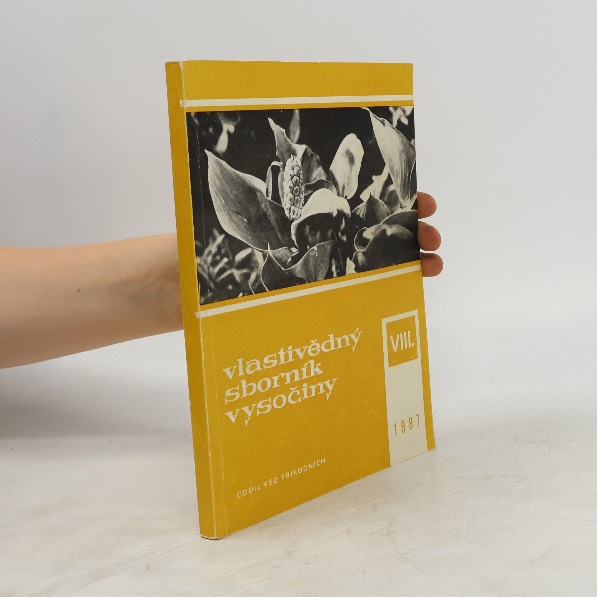 Collectif d'auteurs Vlastivědný sborník Vysočiny. Oddíl věd přírodních. Sv. VIII.