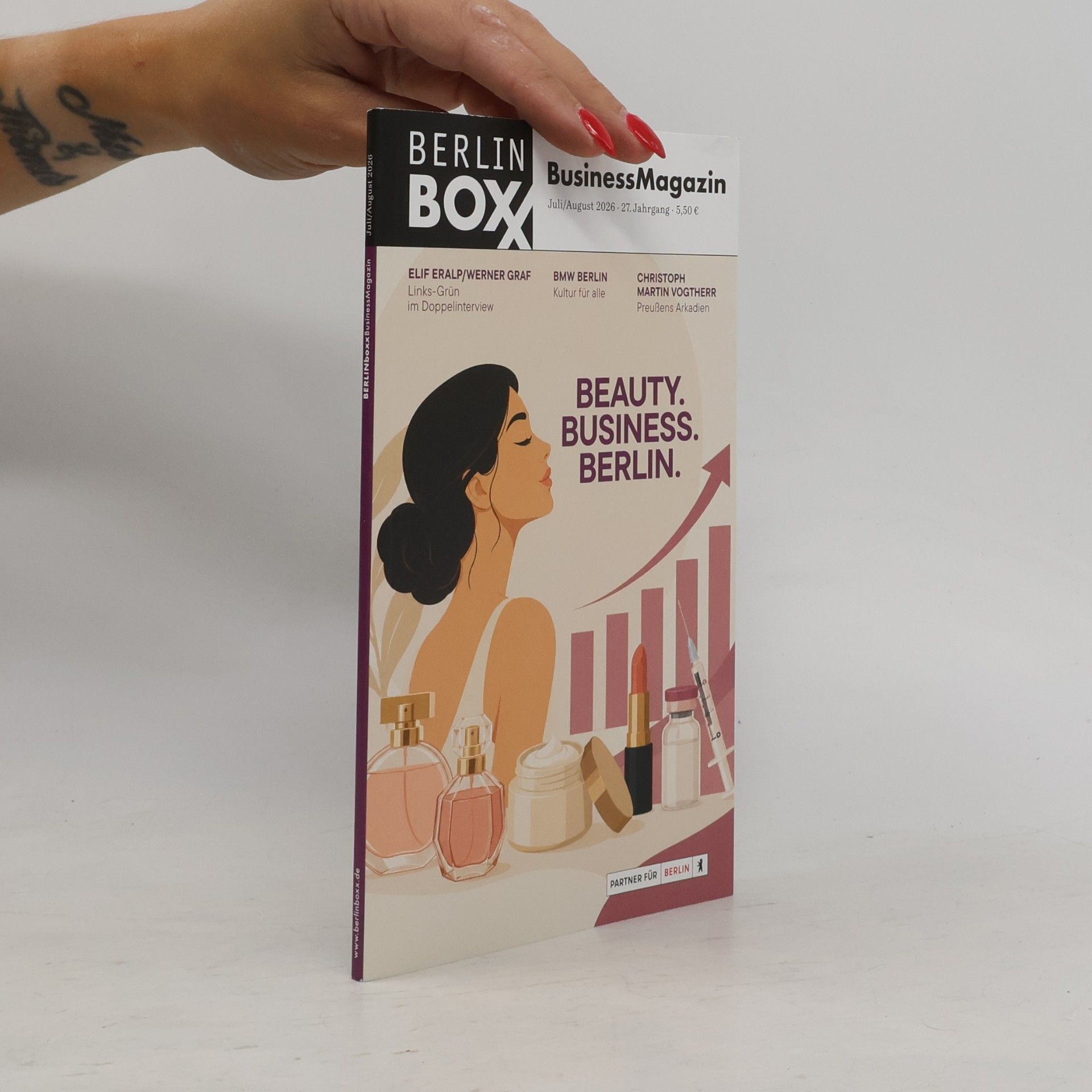 kolektiv Berlinboxx BusinessMagazin. Juli/August 2026
