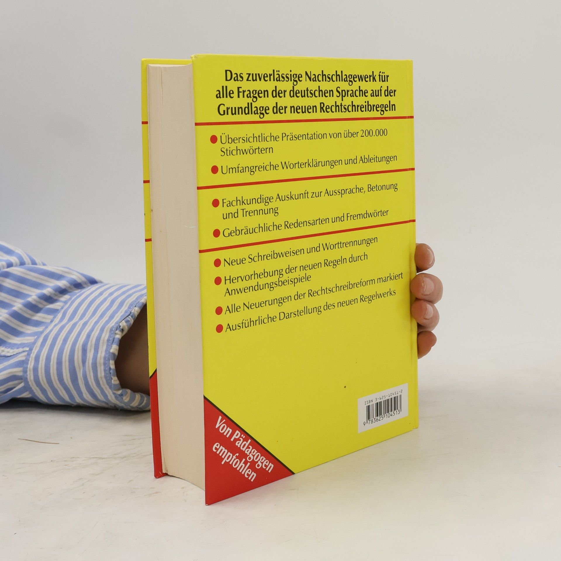 Friedemann Bedürftig Die aktuelle deutsche Rechtschreibung von A-Z : ein umfassendes Nachschlagewerk des deutschen und eingedeutschten Sprachschatzes : entspricht in vollem Unfang den neuen amtlichen Rechtschreibregeln und dem gegenwärtigen Schulgebrauch
