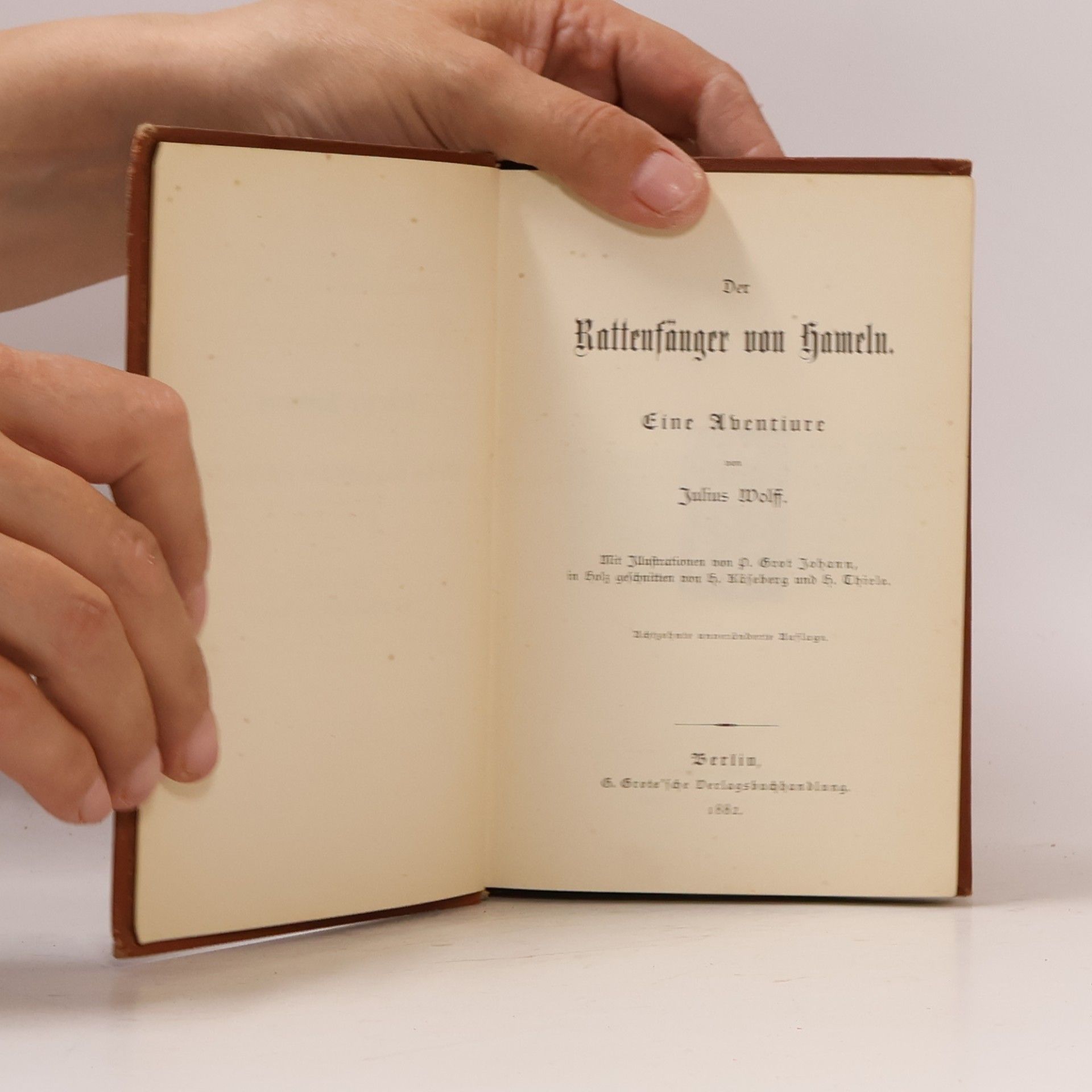 Julius Wolff Der Rattenfänger von Hameln