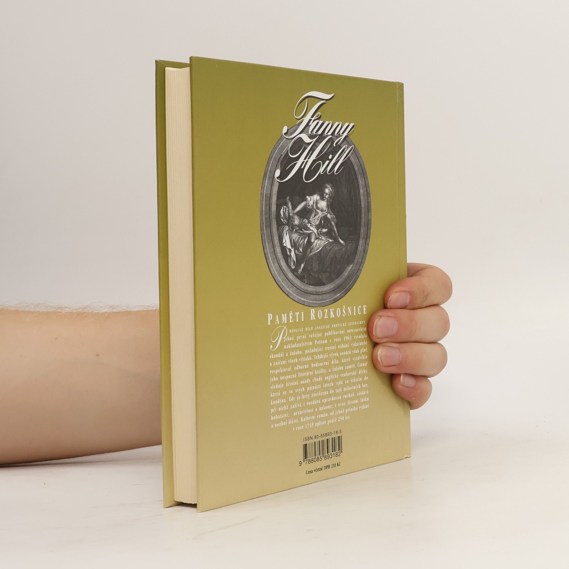 John Cleland Fanny Hill : paměti rozkošnice